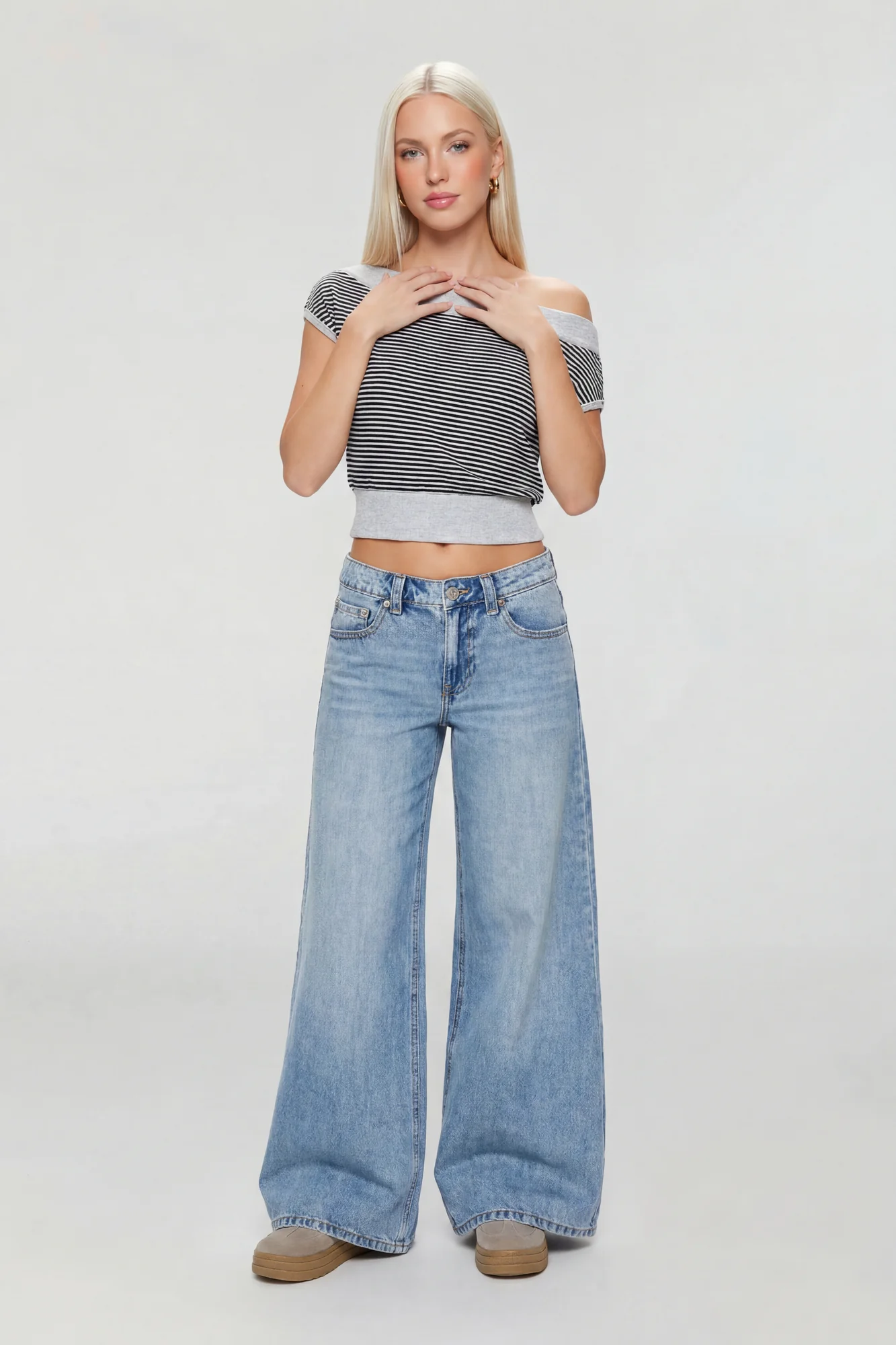 One Shoulder Knit Sweater - Image 12