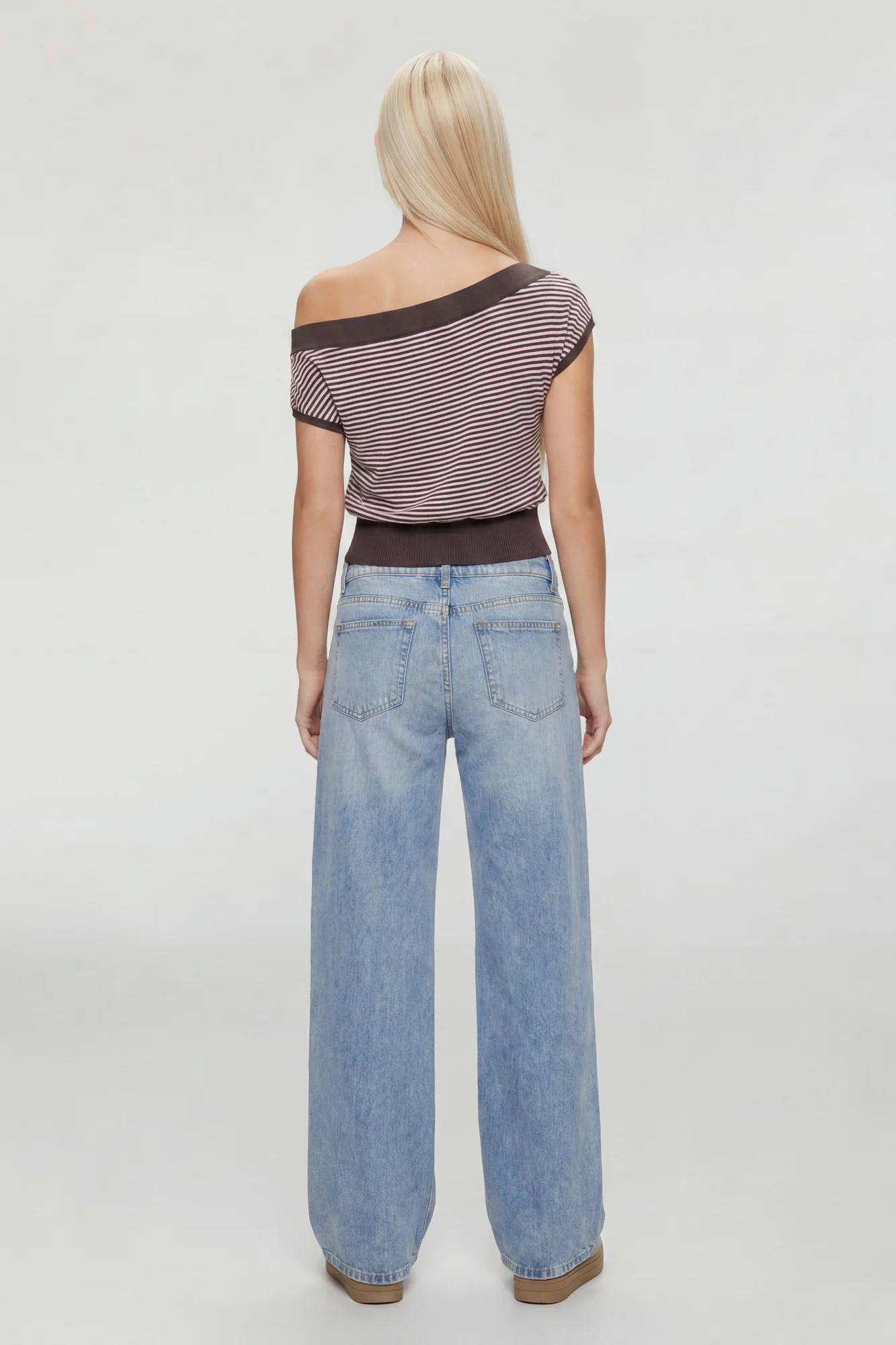 One Shoulder Knit Sweater - Image 17