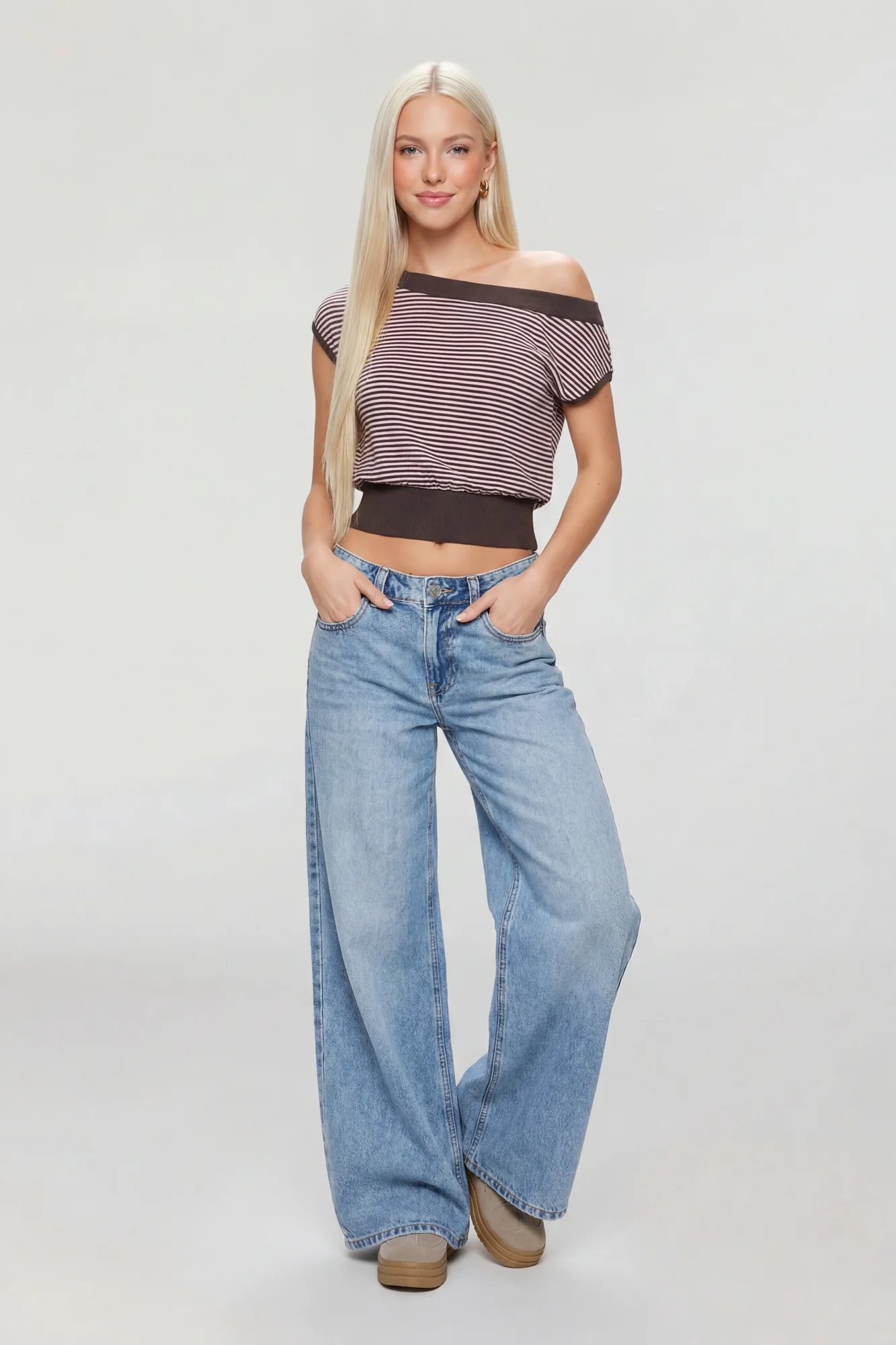 One Shoulder Knit Sweater - Image 18