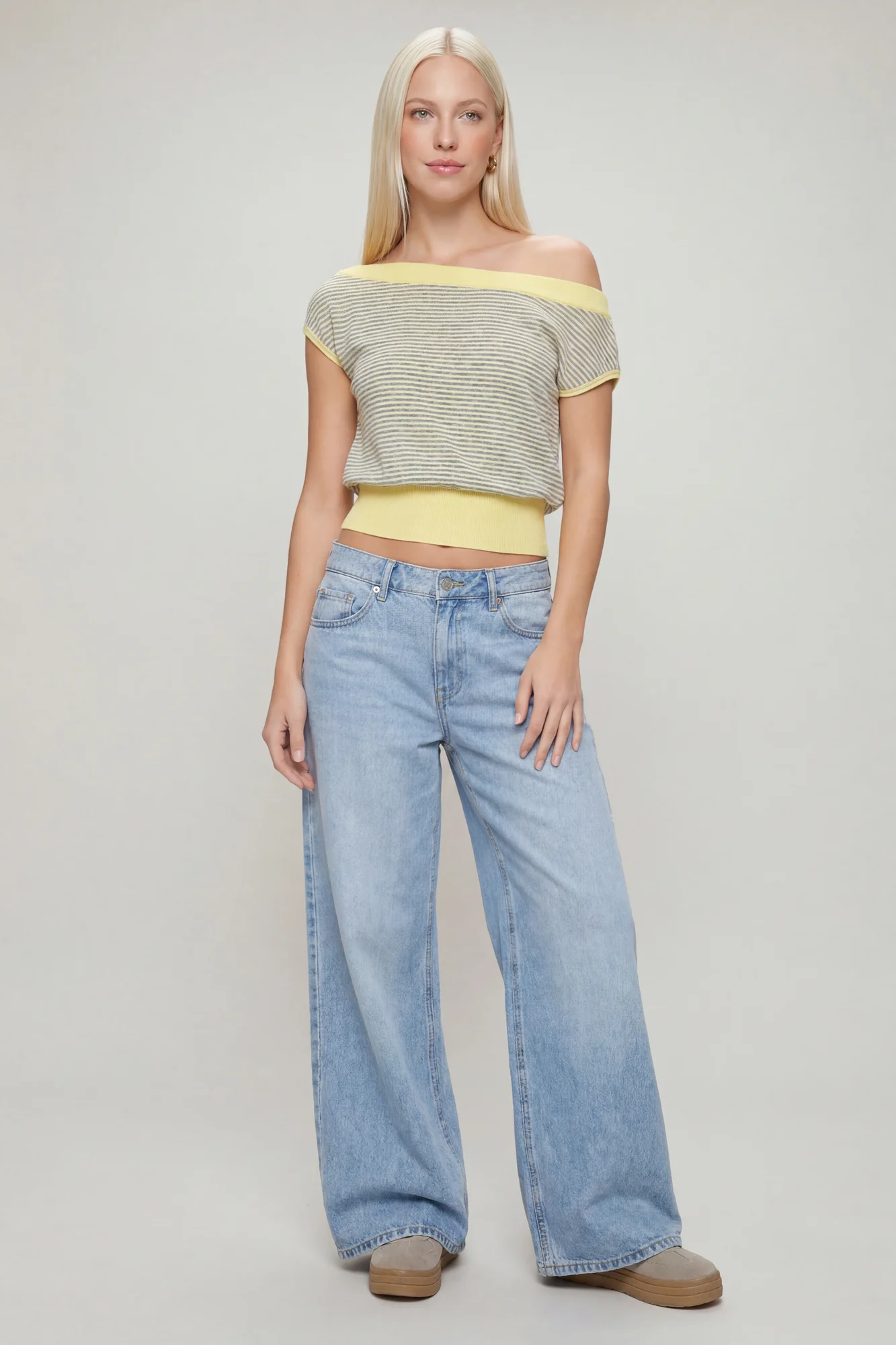 One Shoulder Knit Sweater - Image 24
