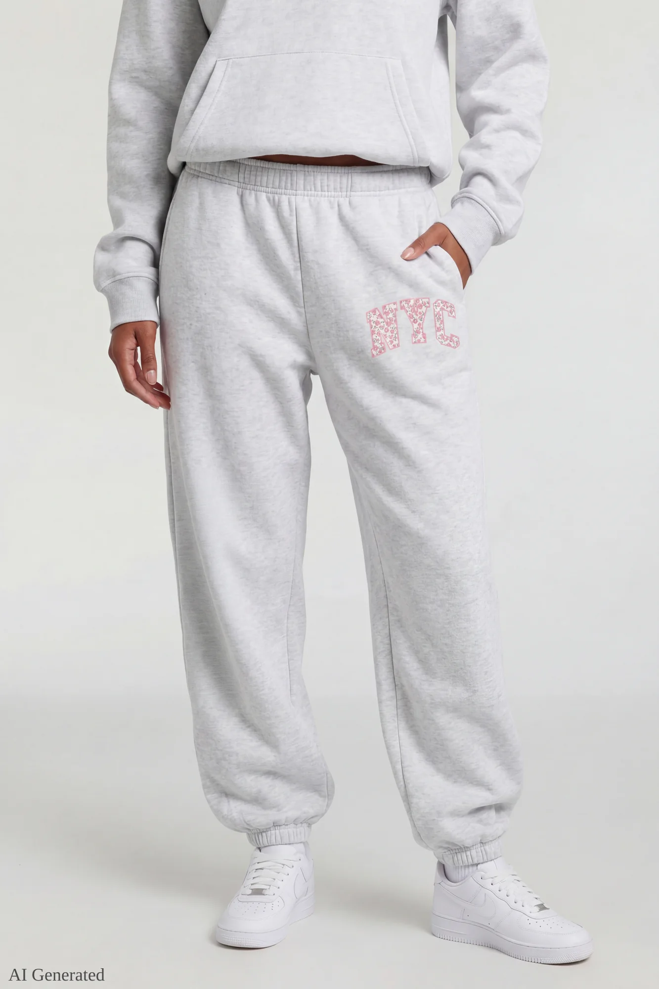 Fleece Graphic Jogger - Image 8