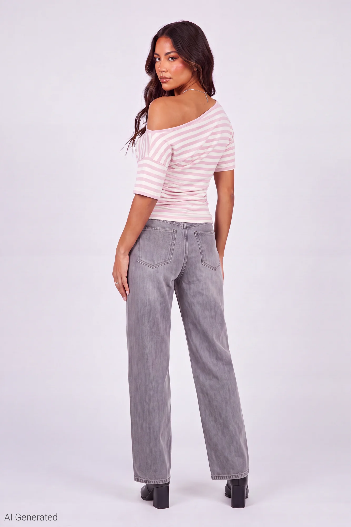 Slinky Off Shoulder Top - Image 3