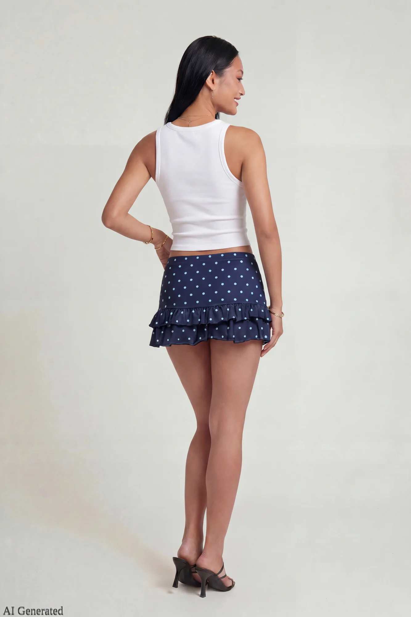 Ruffle Mini Skirt - Image 23