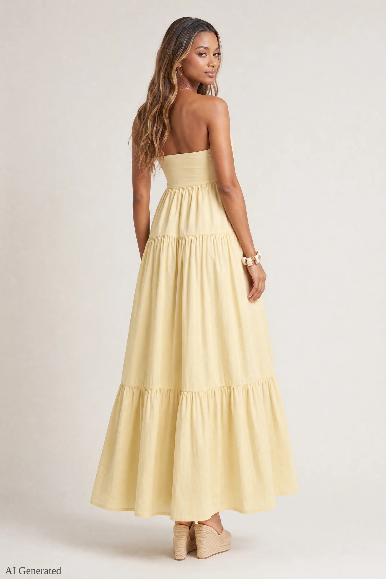 Sweetheart Strapless Maxi Dress - Image 2