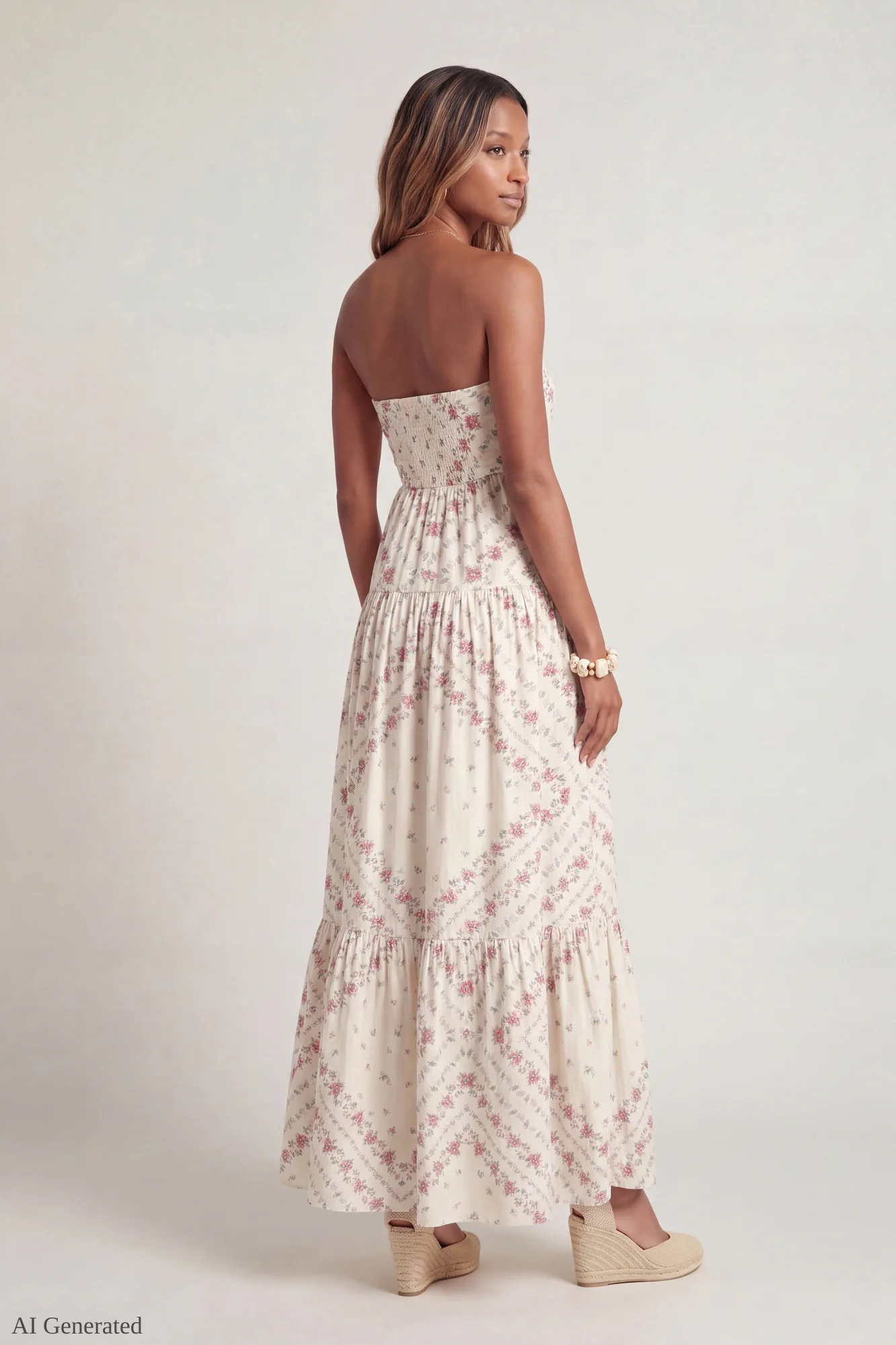 Sweetheart Strapless Maxi Dress - Image 4