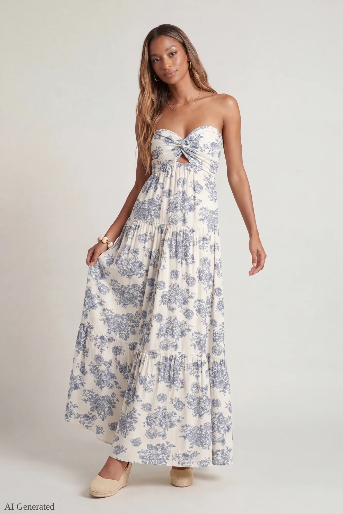 Sweetheart Strapless Maxi Dress - Image 5