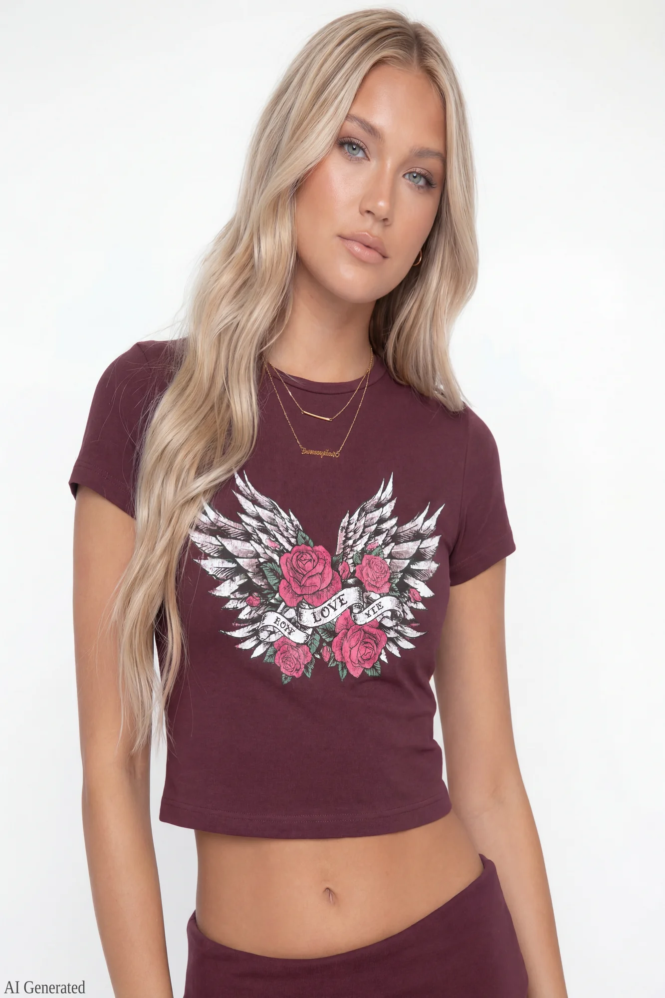 Graphic Baby Tee & Flare Legging Set - Image 15