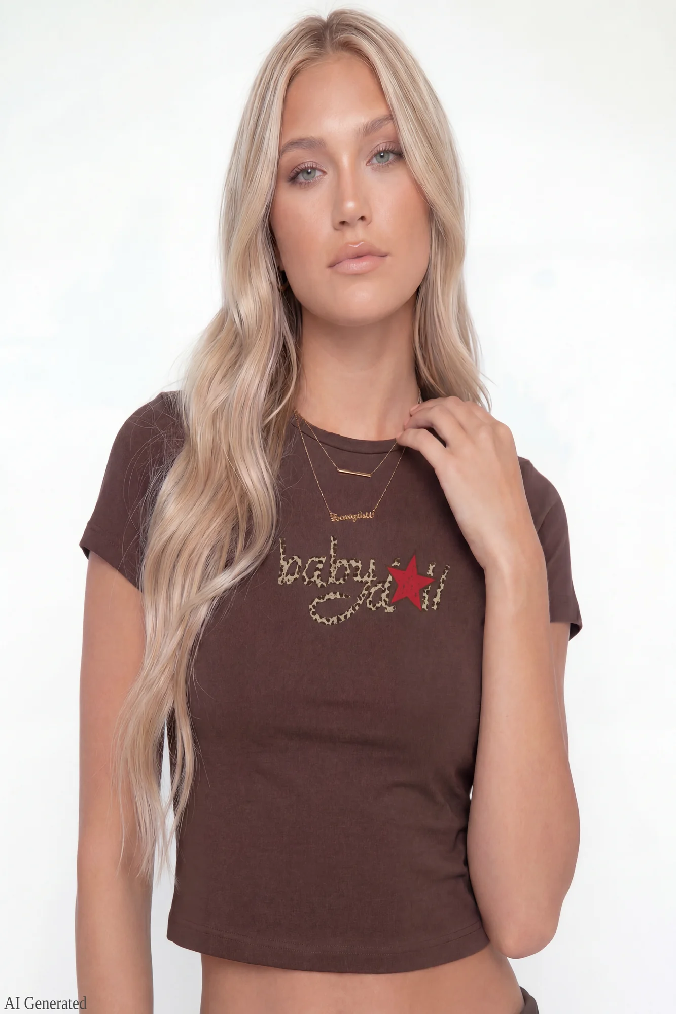 Graphic Baby Tee & Flare Legging Set - Image 19