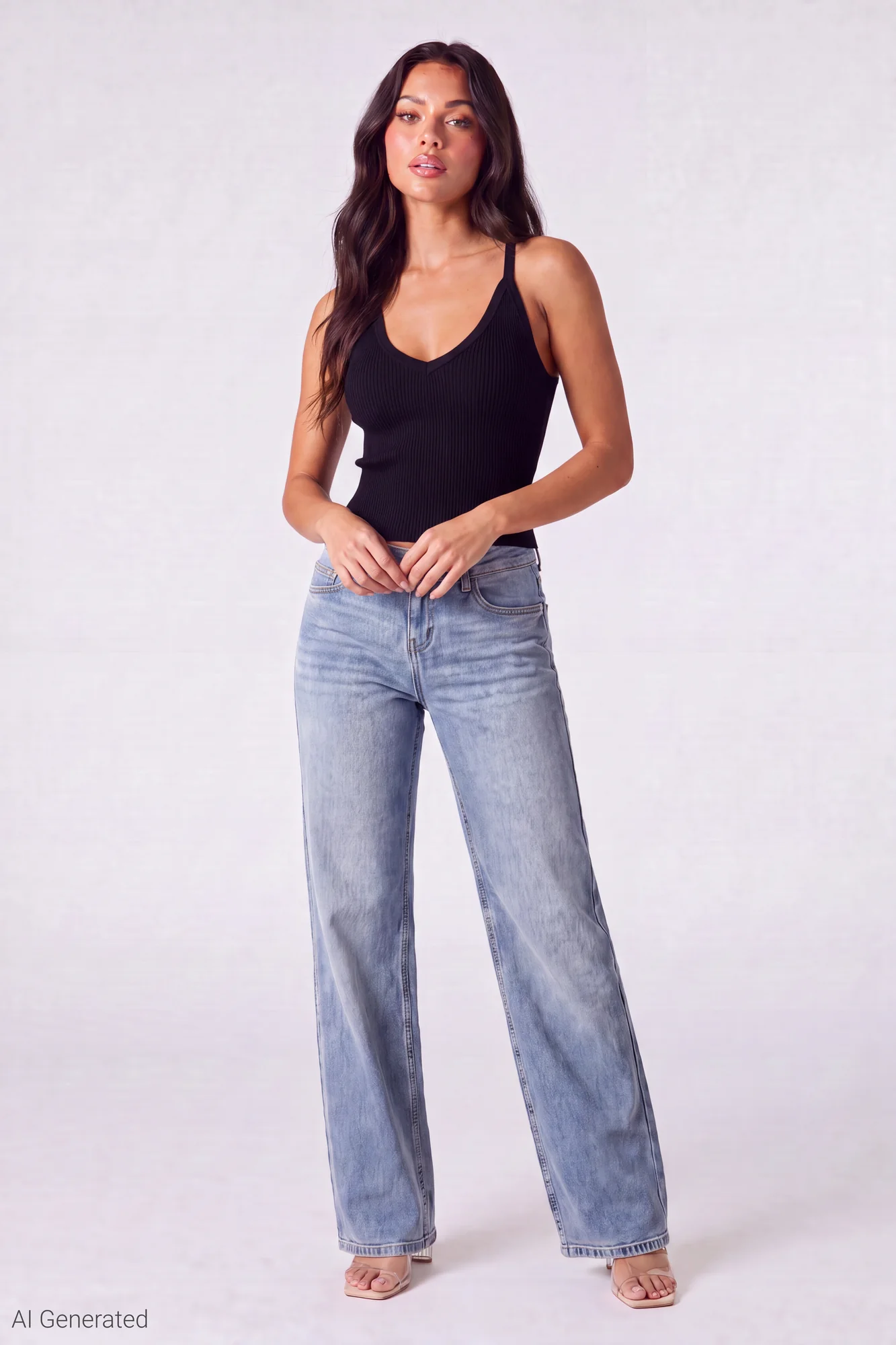 Ribbed Racerback Tank - Image 5