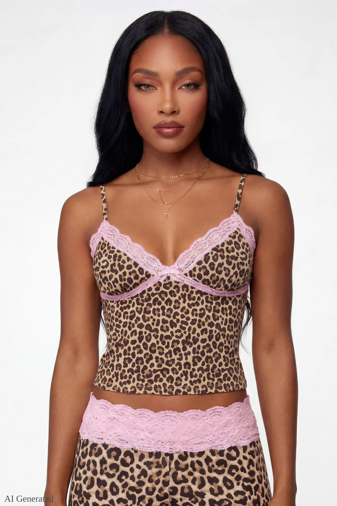 Soft Lace Trim Cami - Image 16