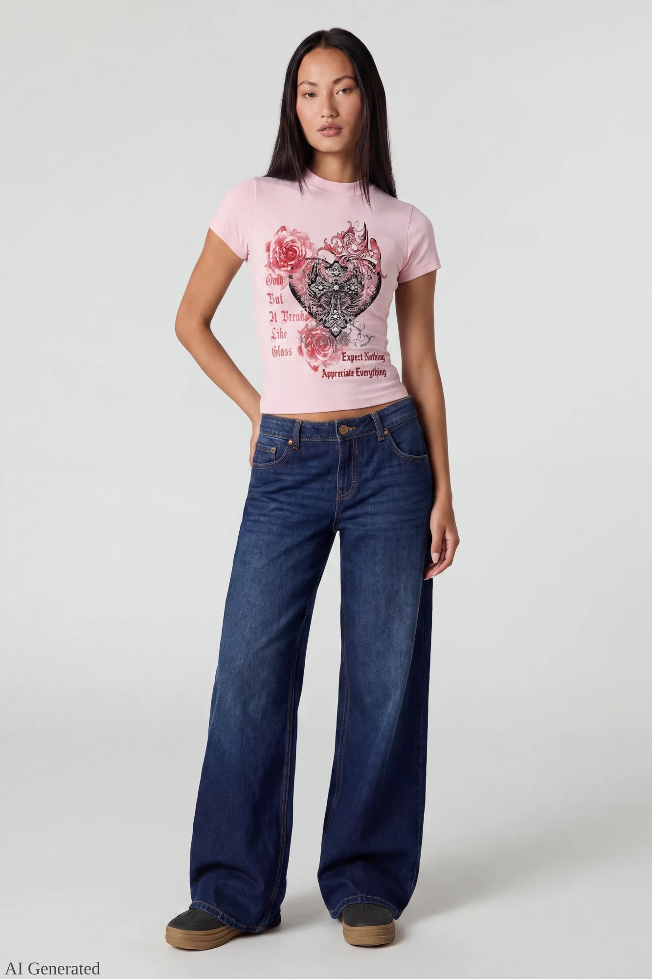 Graphic Fitted T-Shirt - Image 14