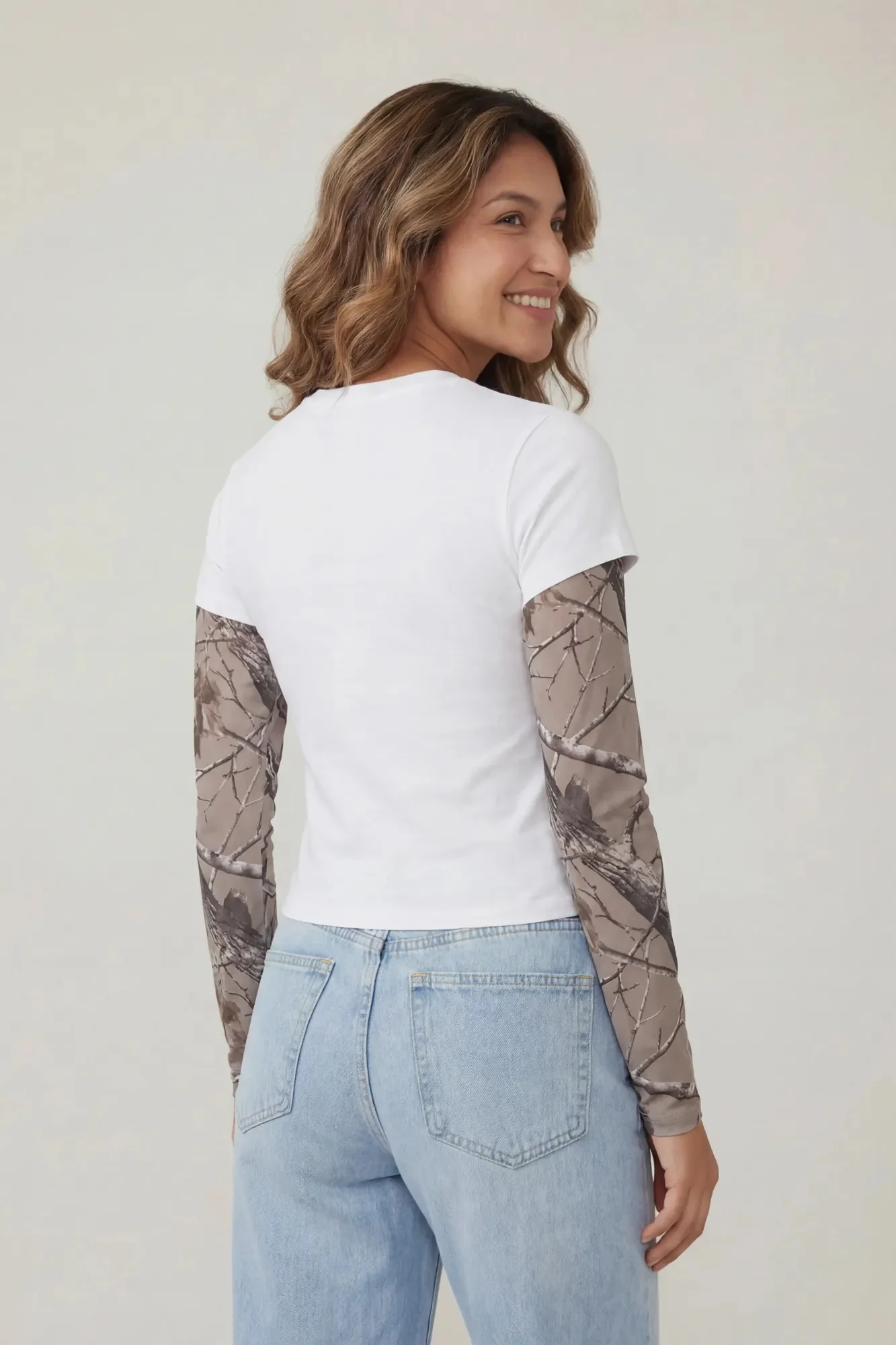 Double Sleeve Graphic T-Shirt - Image 18