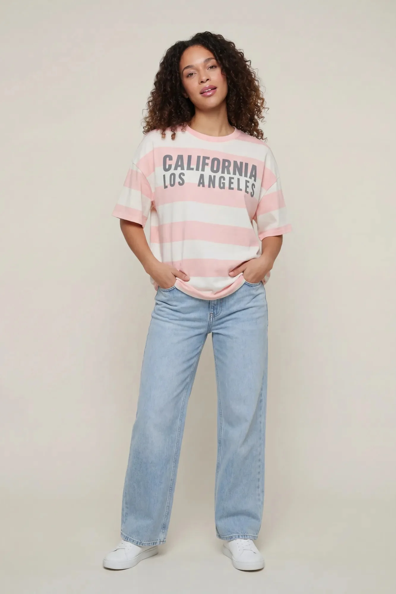 Luxe Heavy Cotton Striped Graphic T-Shirt - Image 11