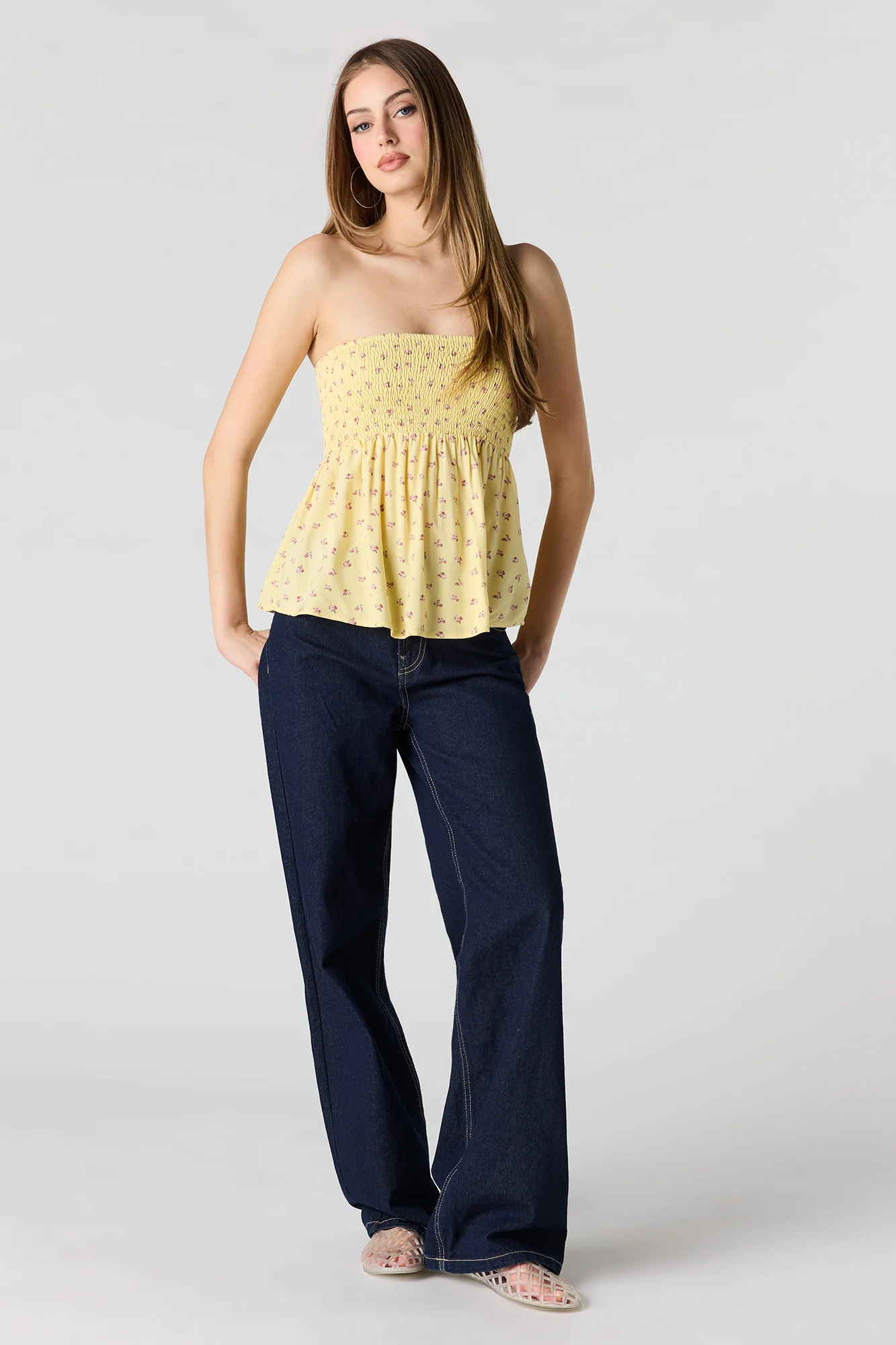 Smocked Tube Top - Image 7