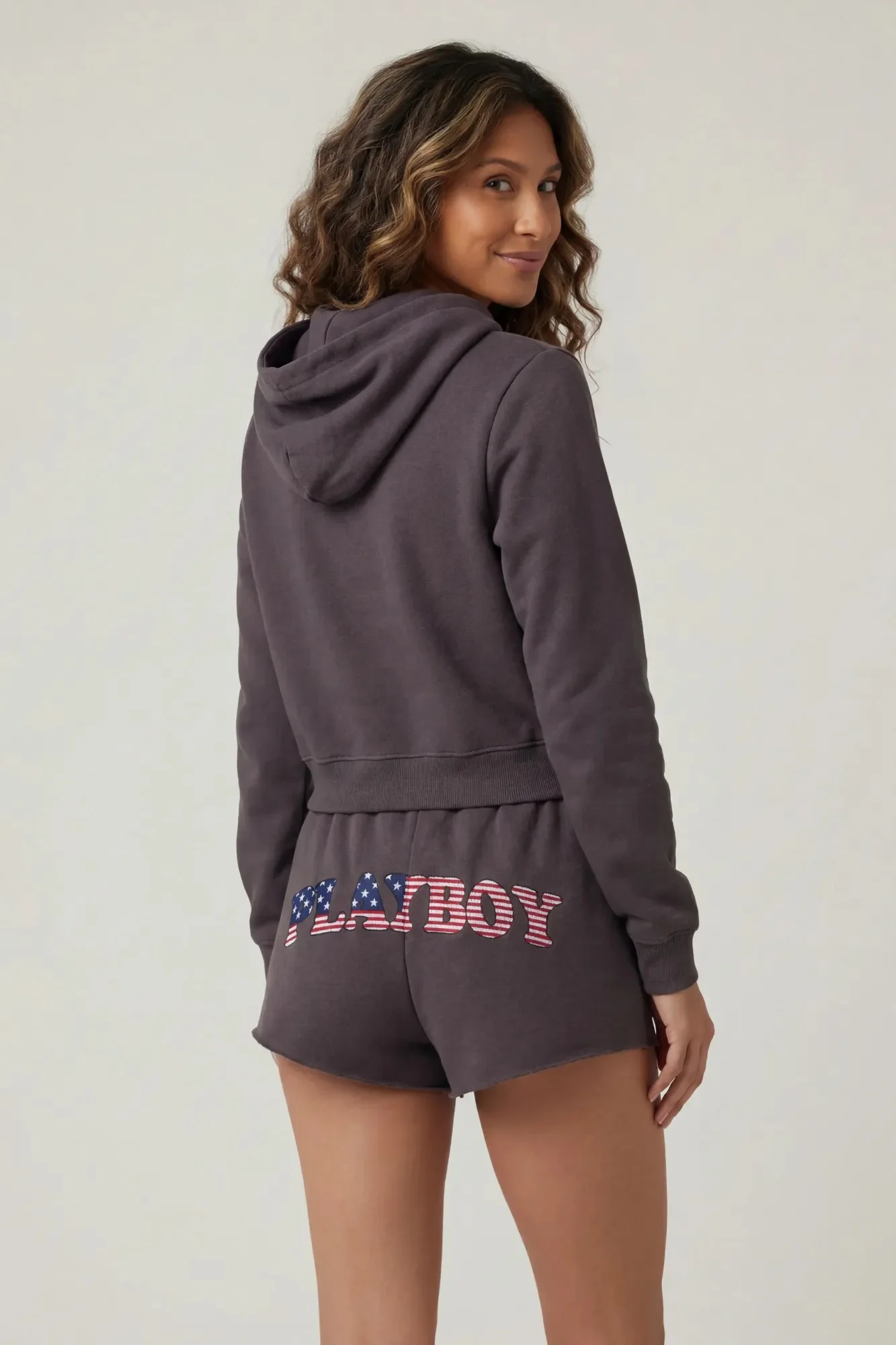 Playboy USA Graphic Fleece Zip-Up Hoodie - Image 10