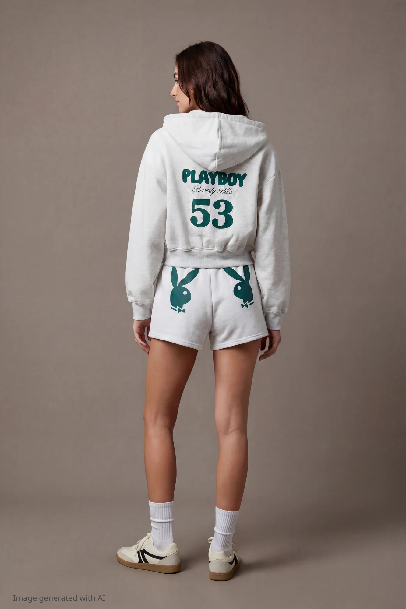 Playboy Fleece Graphic Zip Hoodie - Image 7