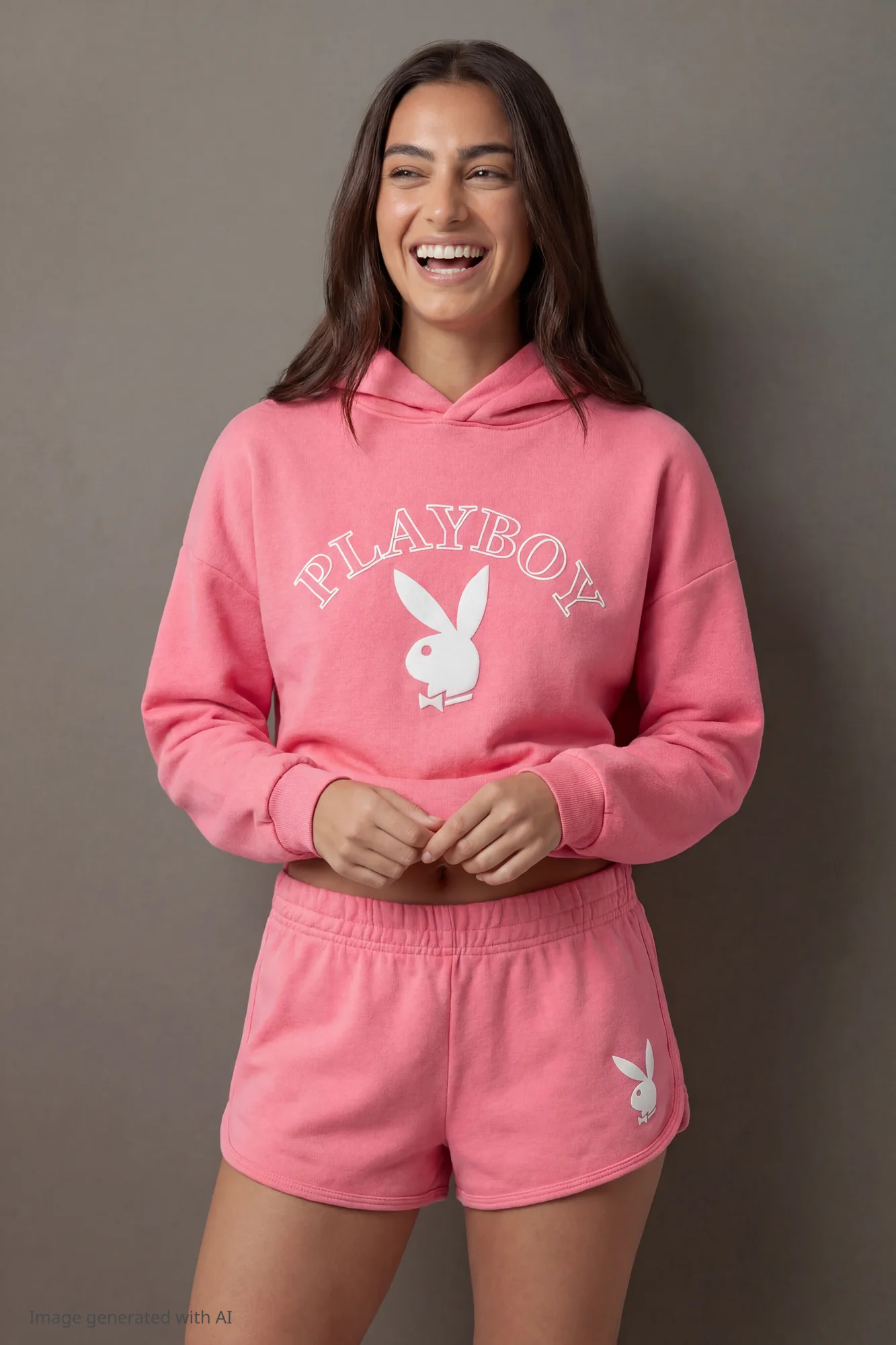 Playboy Graphic Boxy Fleece Hoodie - Image 14