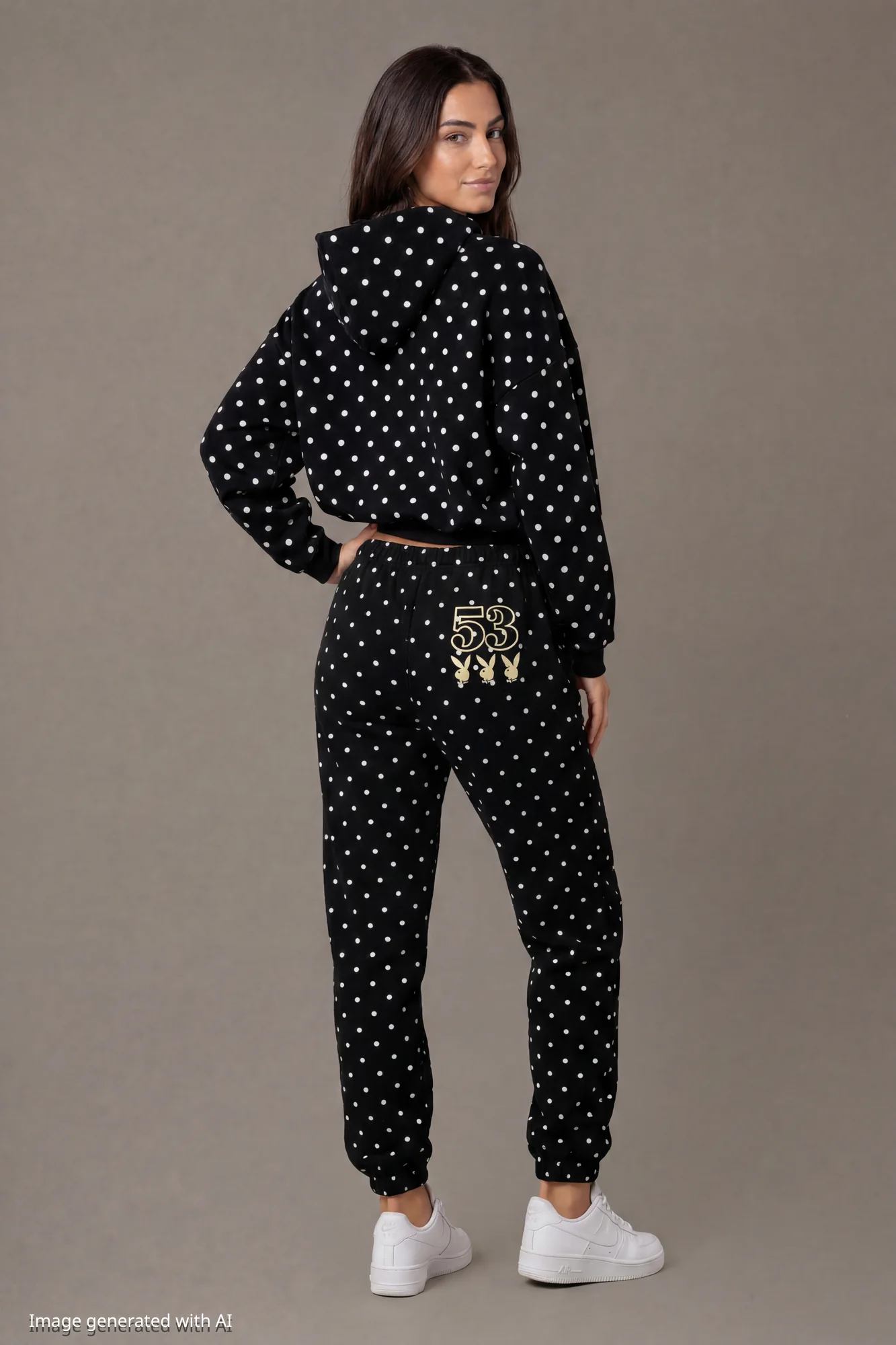 Playboy Graphic Fleece Jogger - Image 6