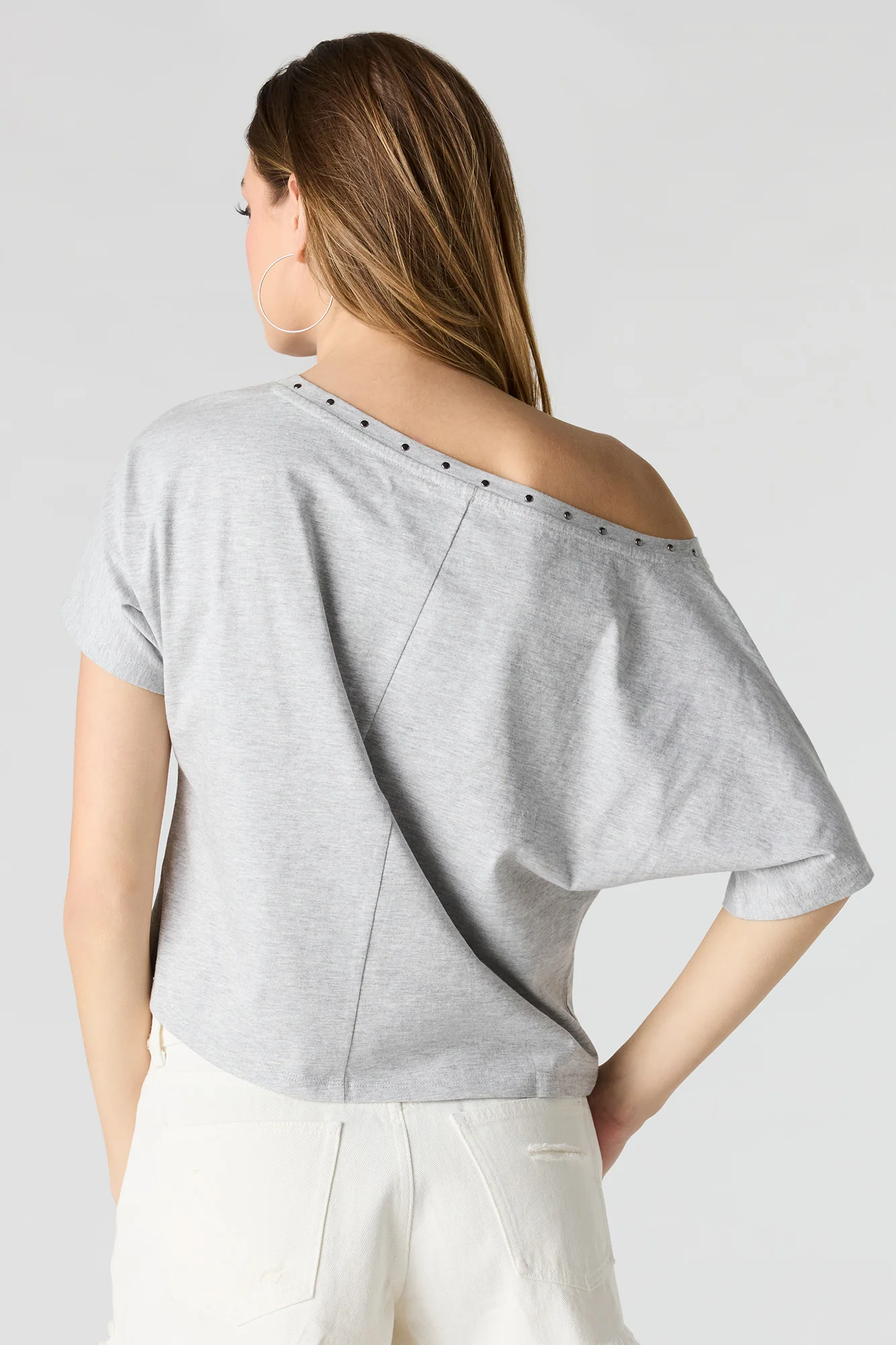 Studded Off-Shoulder Top - Image 9