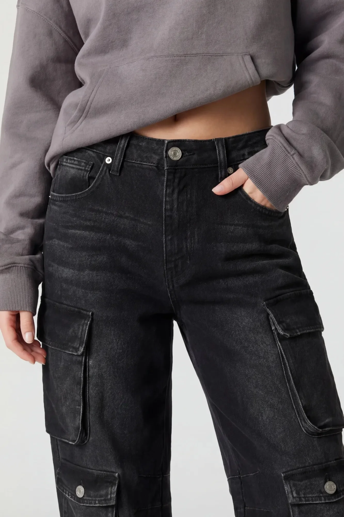 Multi Pocket Cargo Jean - Image 4