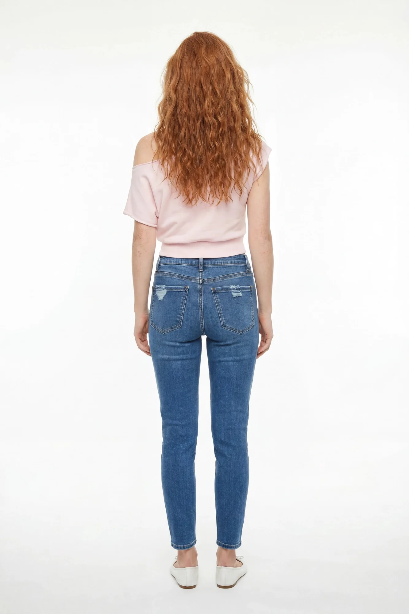 South Beach Stretch Ripped Low Rise Skinny Jean - Image 3