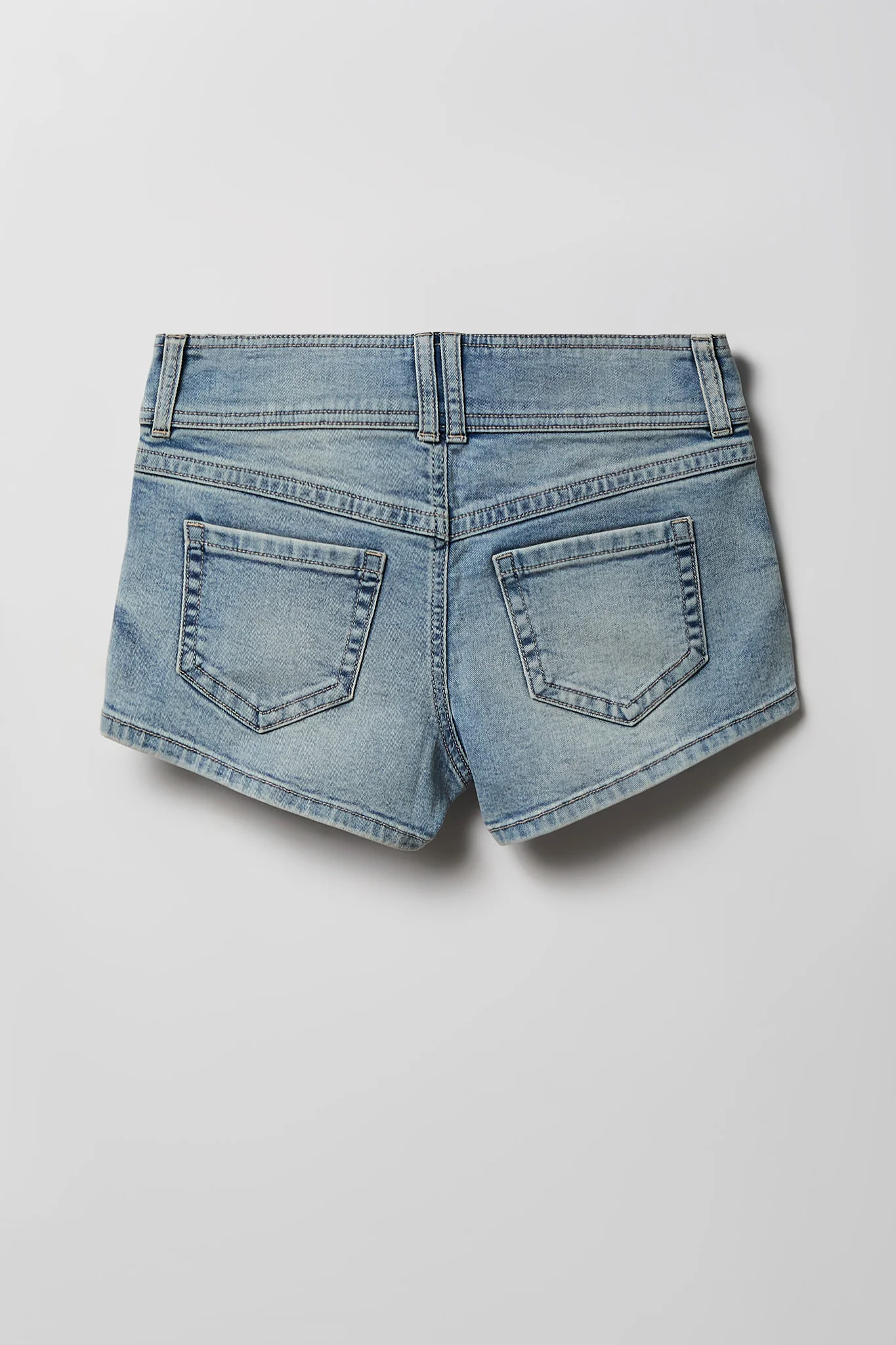 Low Rise Micro Denim Short - Image 10