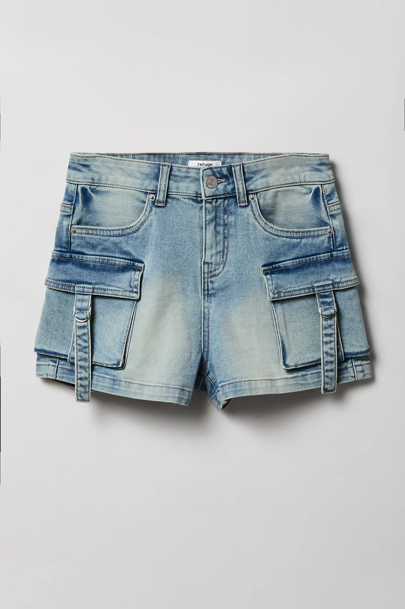 Denim Cargo Short - Image 15