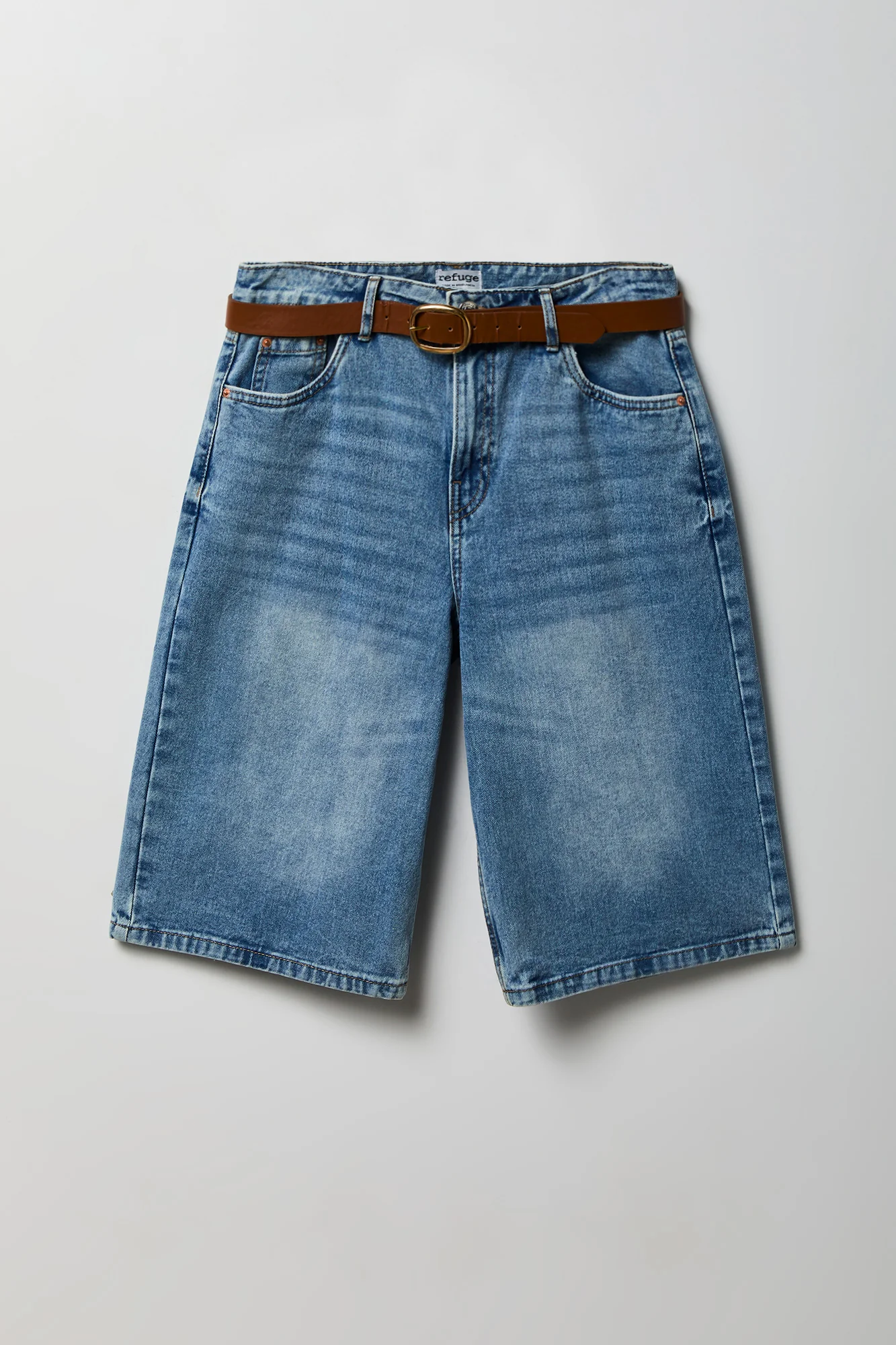 Low Rise Belted Jort 13" - Image 11