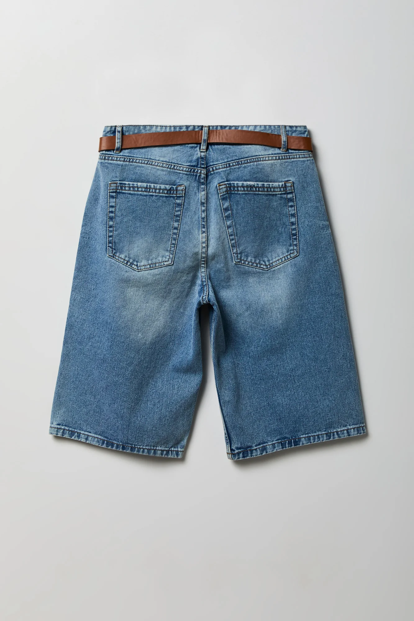 Low Rise Belted Jort 13" - Image 12