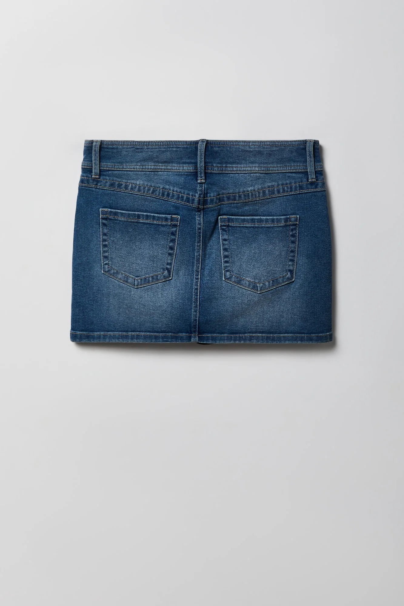 Micro Denim Skort - Image 10