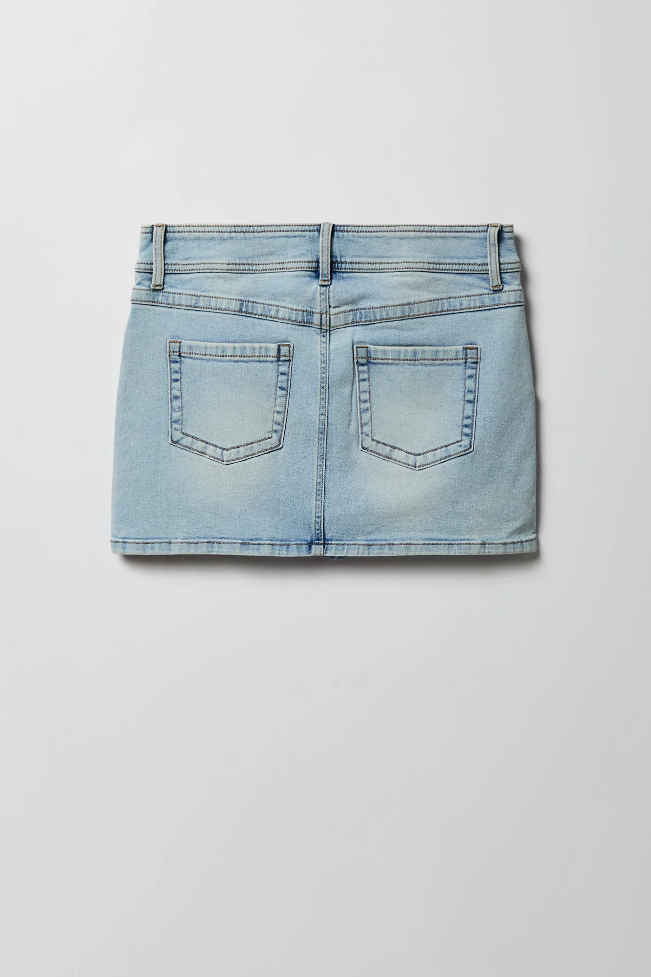 Micro Denim Skort - Image 8