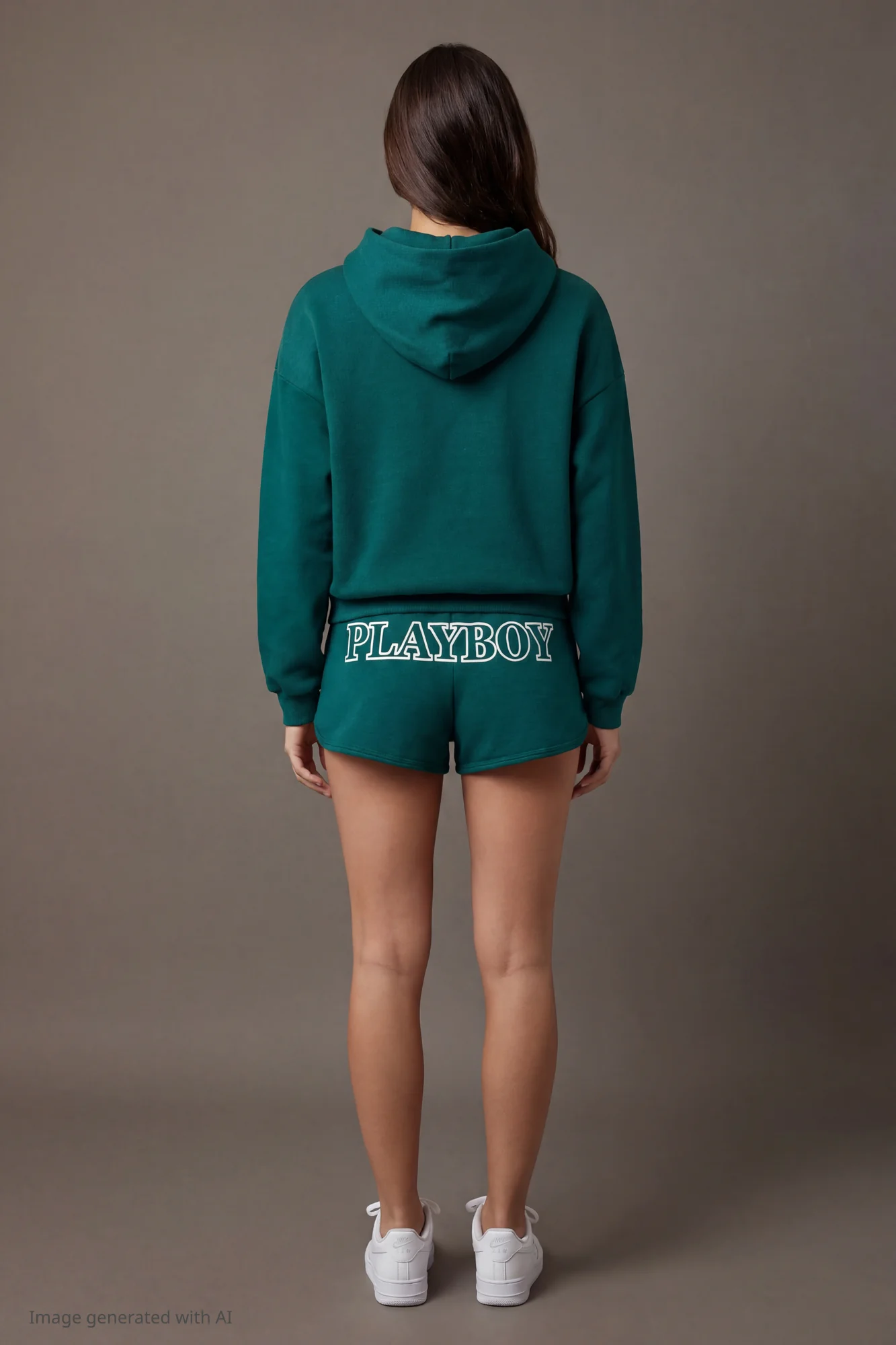 Playboy Graphic Fleece Dolphin Short 2.5" - Image 11