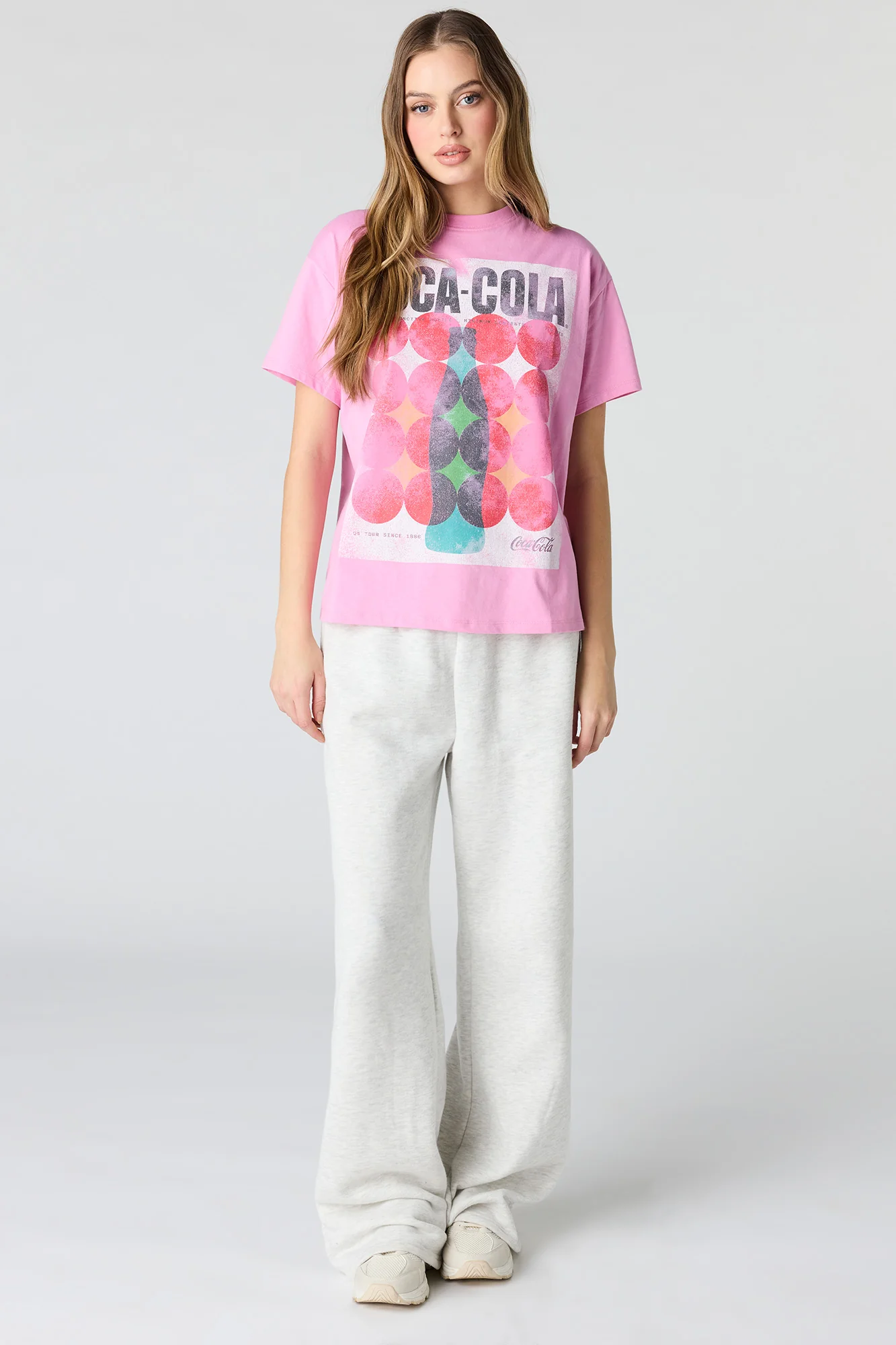 Coca-Cola Graphic Boyfriend T-Shirt - Image 3