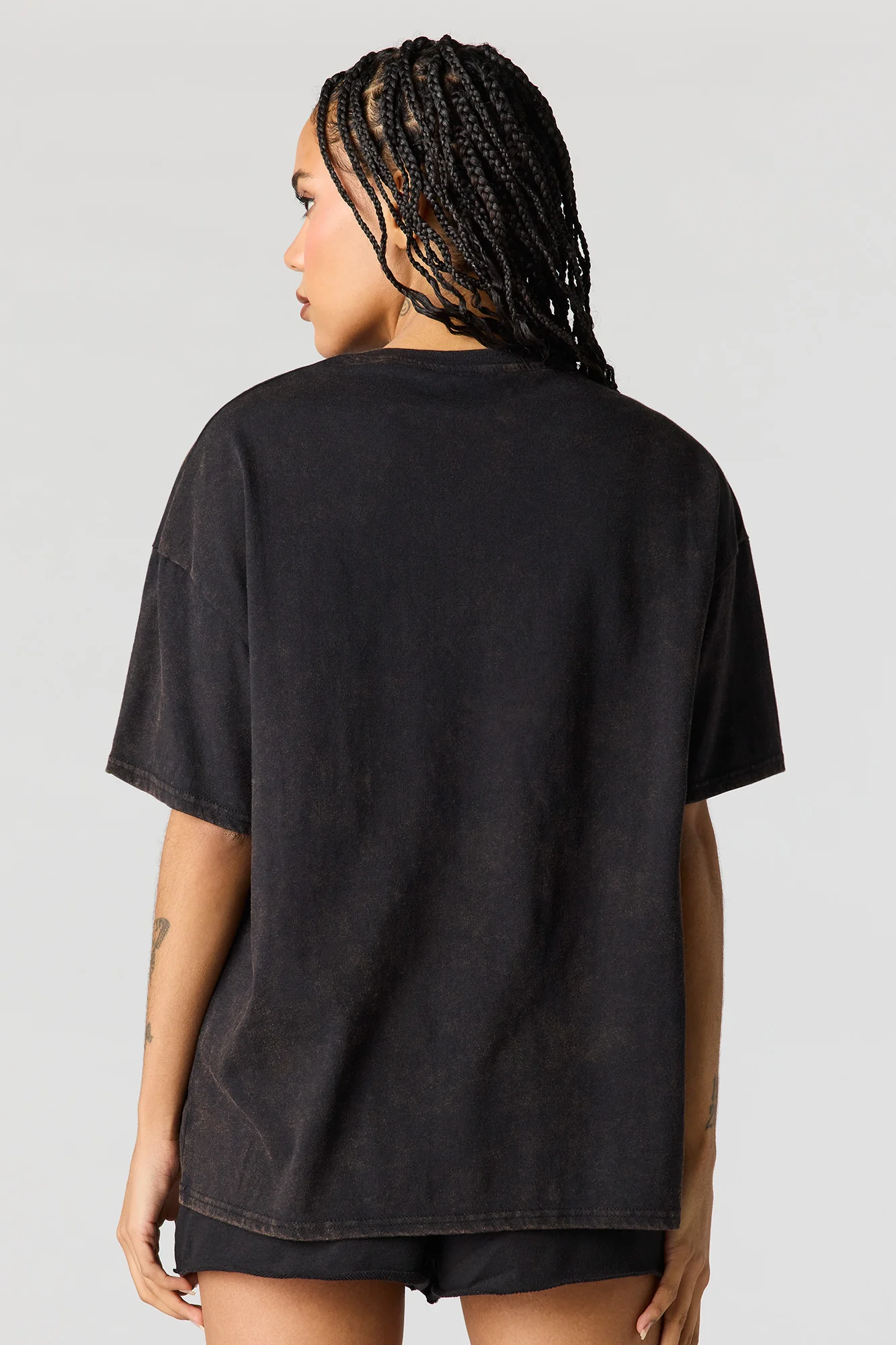 Oversized Coca-Cola Graphic Washed T-Shirt - Image 5