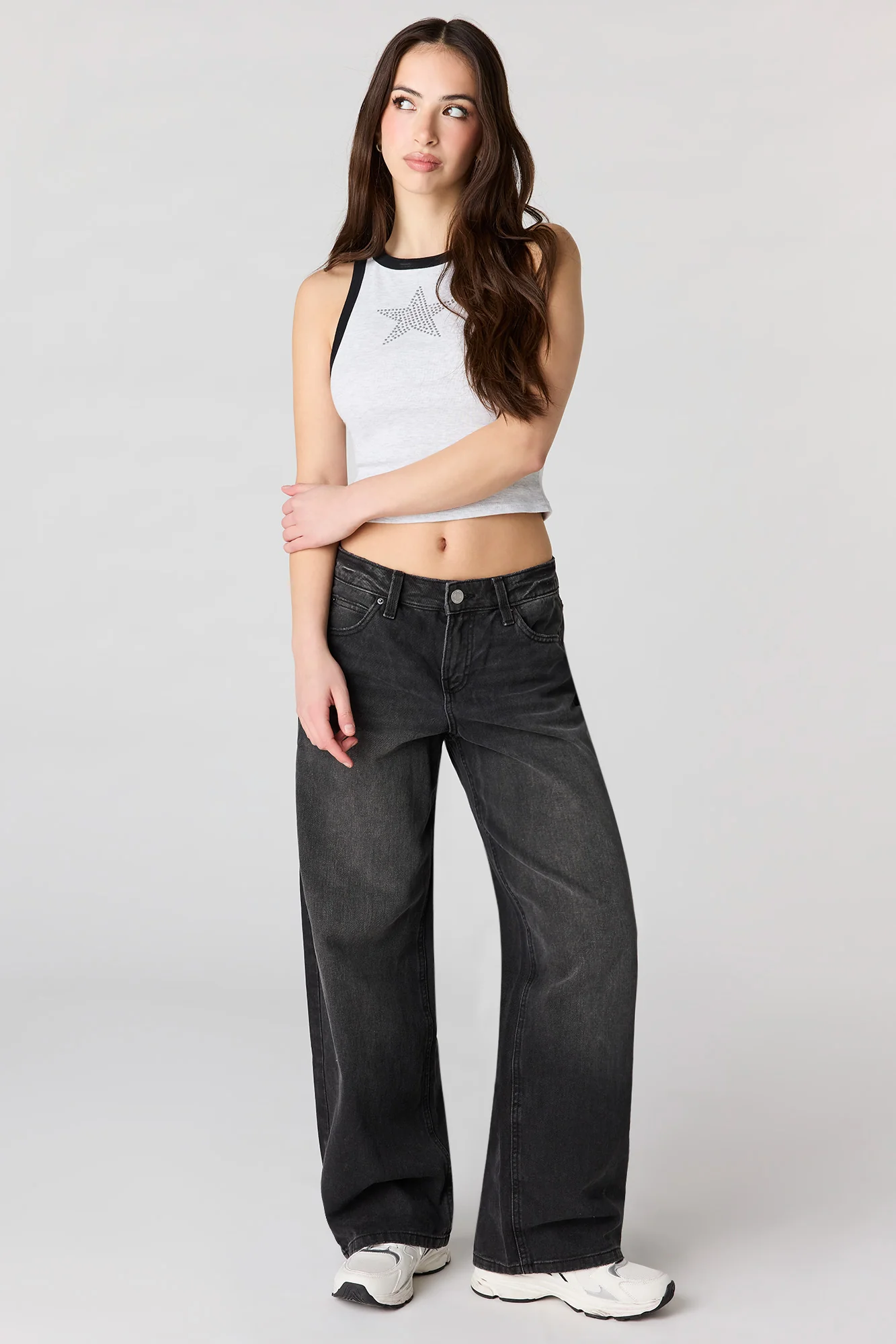 High Neck Graphic Tank - Image 6