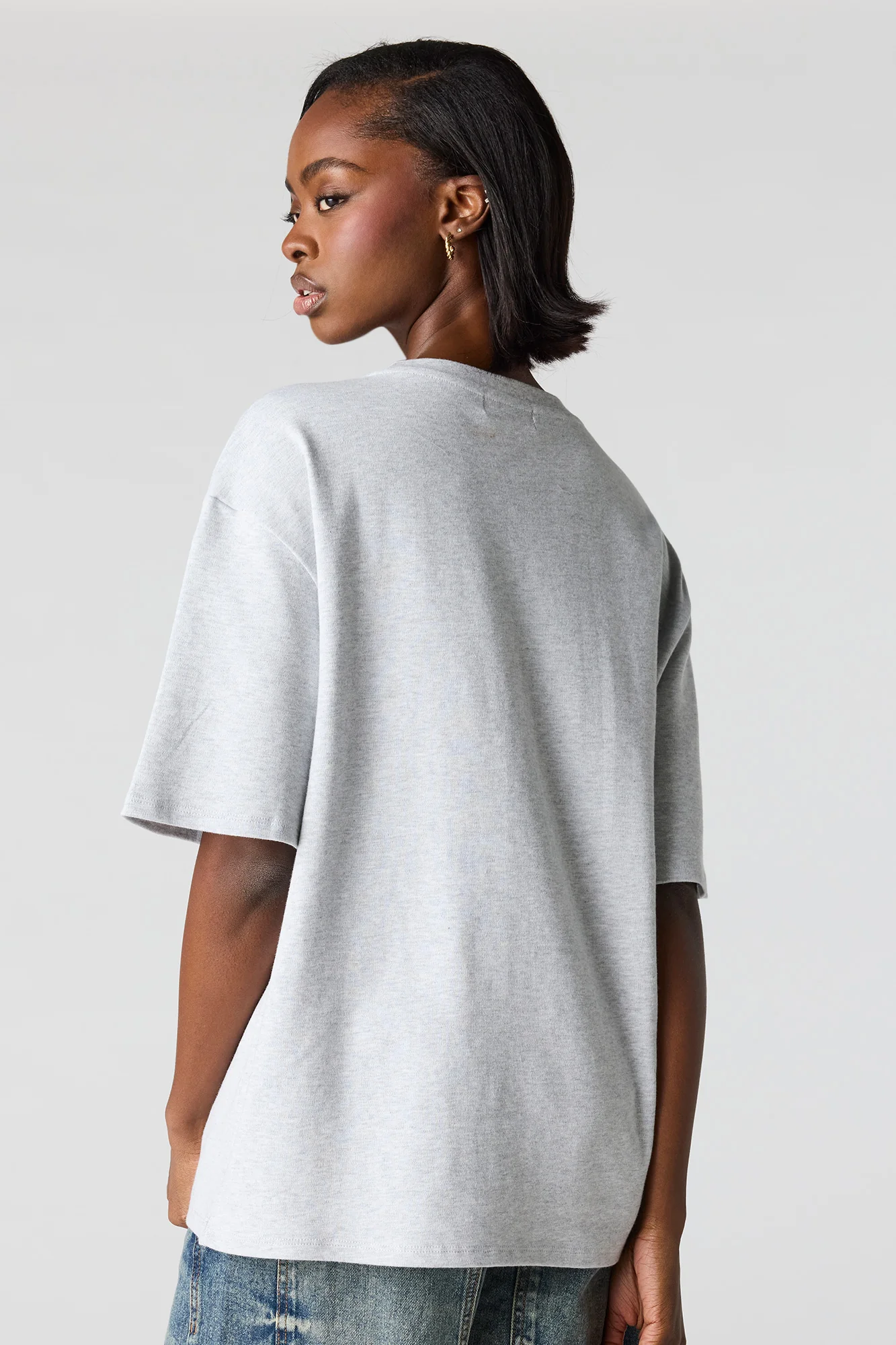 Luxe Heavy Cotton Oversized Boxy T-Shirt - Image 9