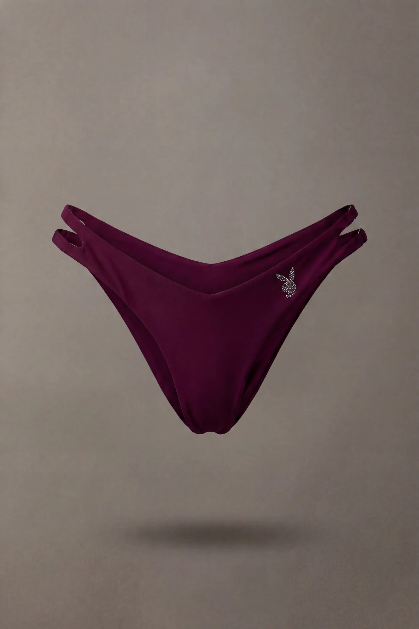 Playboy Rhinestone Brazilian Bikini Bottom - Image 4