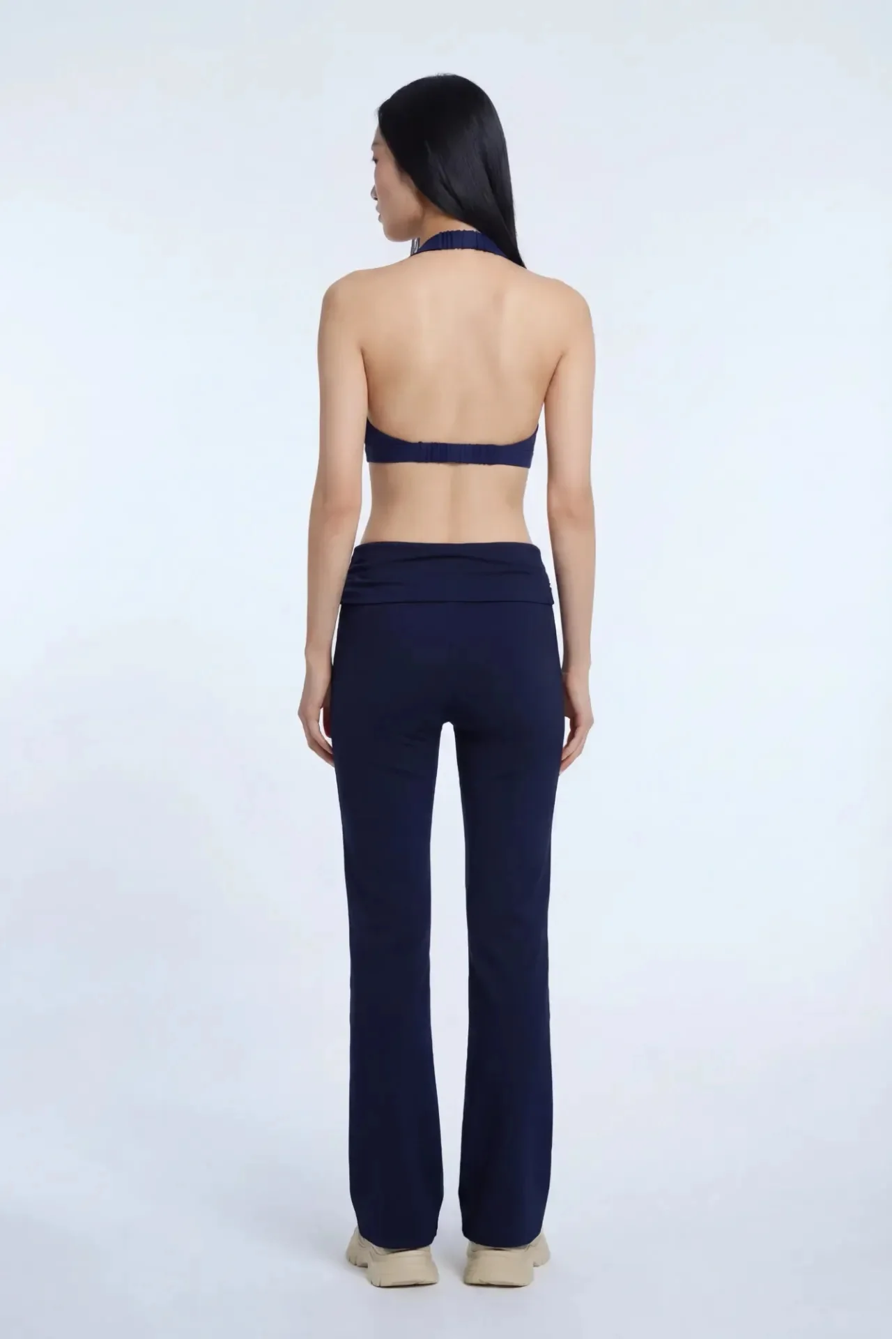Active High Density Surplice Halter Bra - Image 12