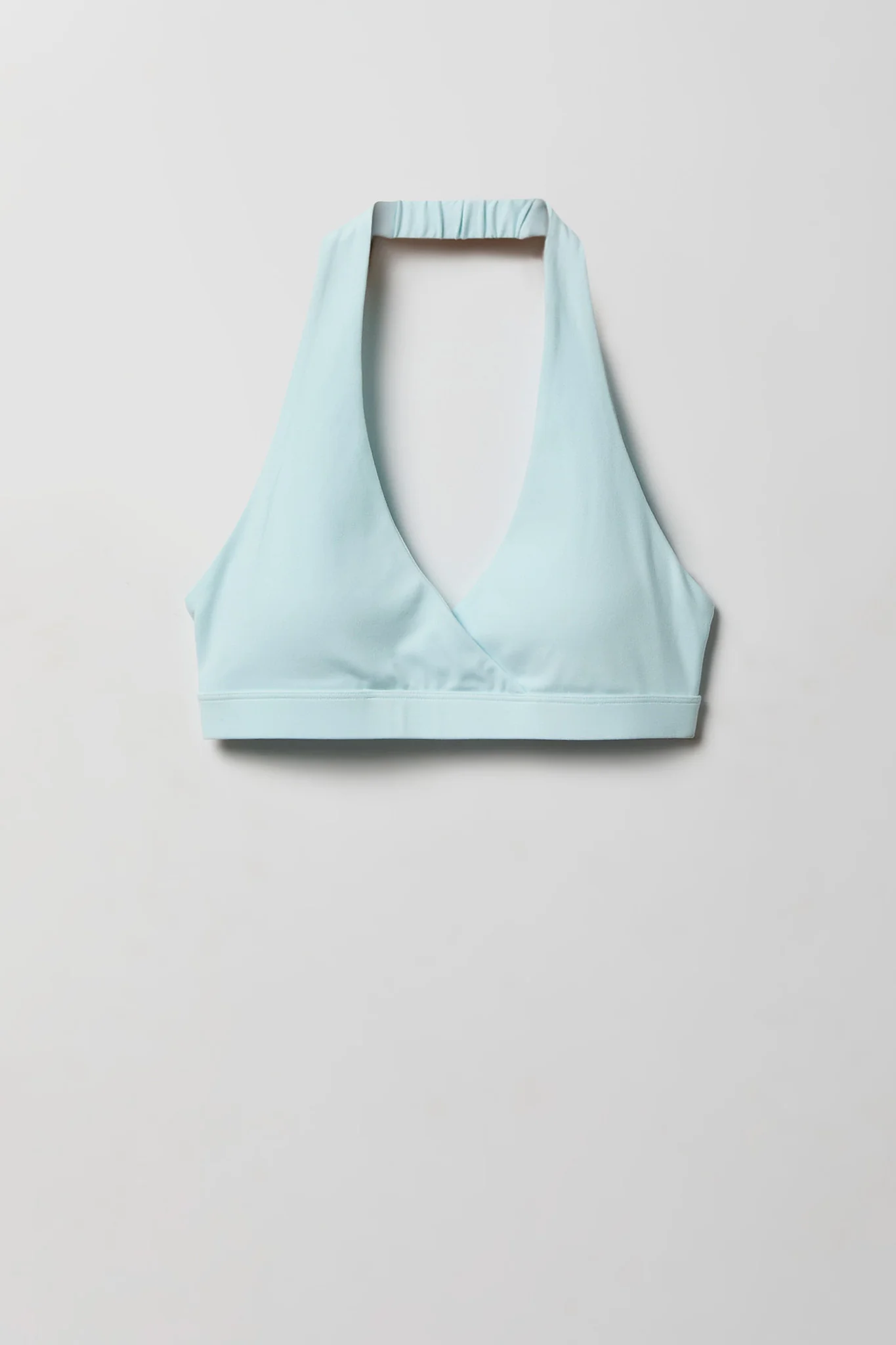 Active High Density Surplice Halter Bra - Image 17