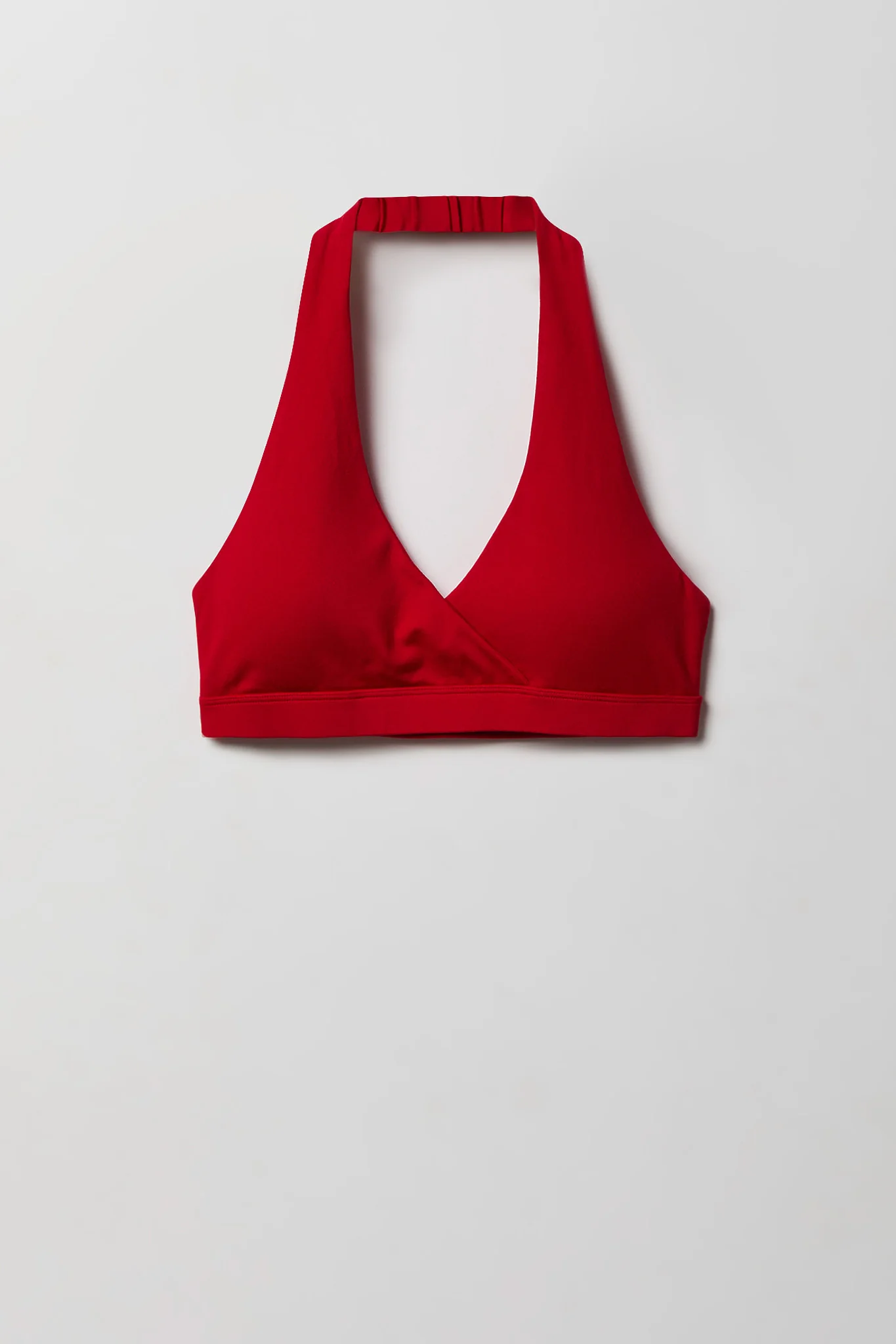 Active High Density Surplice Halter Bra - Image 25