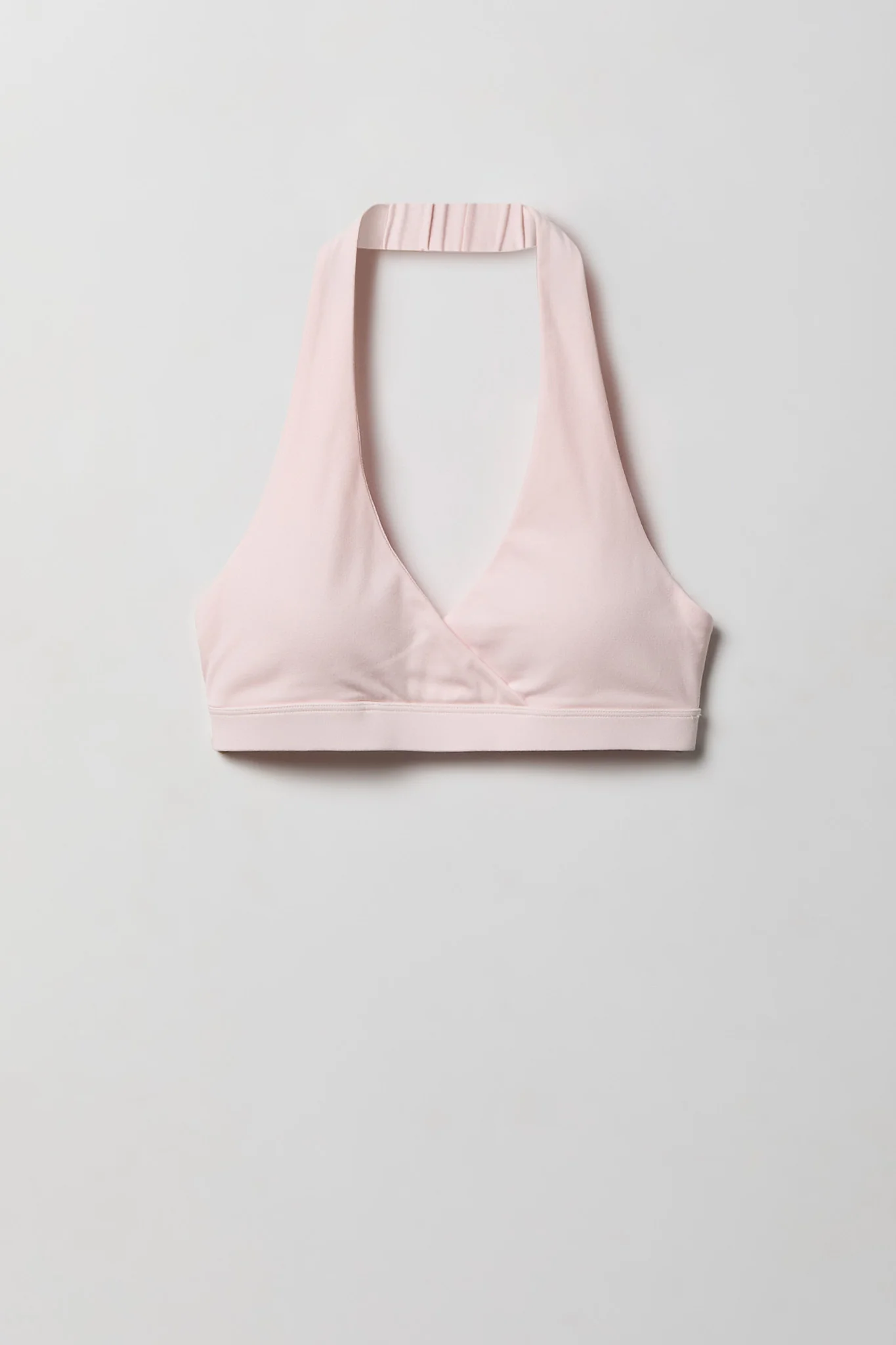 Active High Density Surplice Halter Bra - Image 29