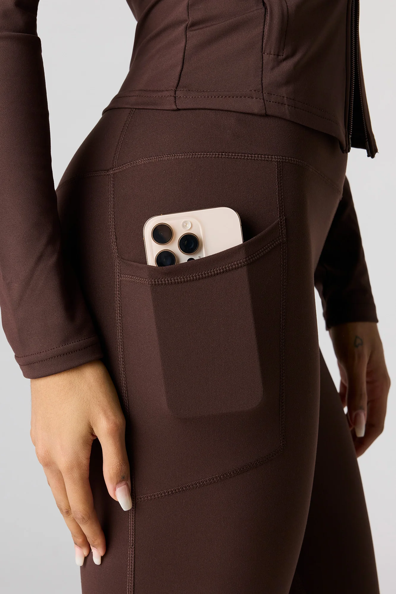 Active High Density Side Pocket Legging - Image 13
