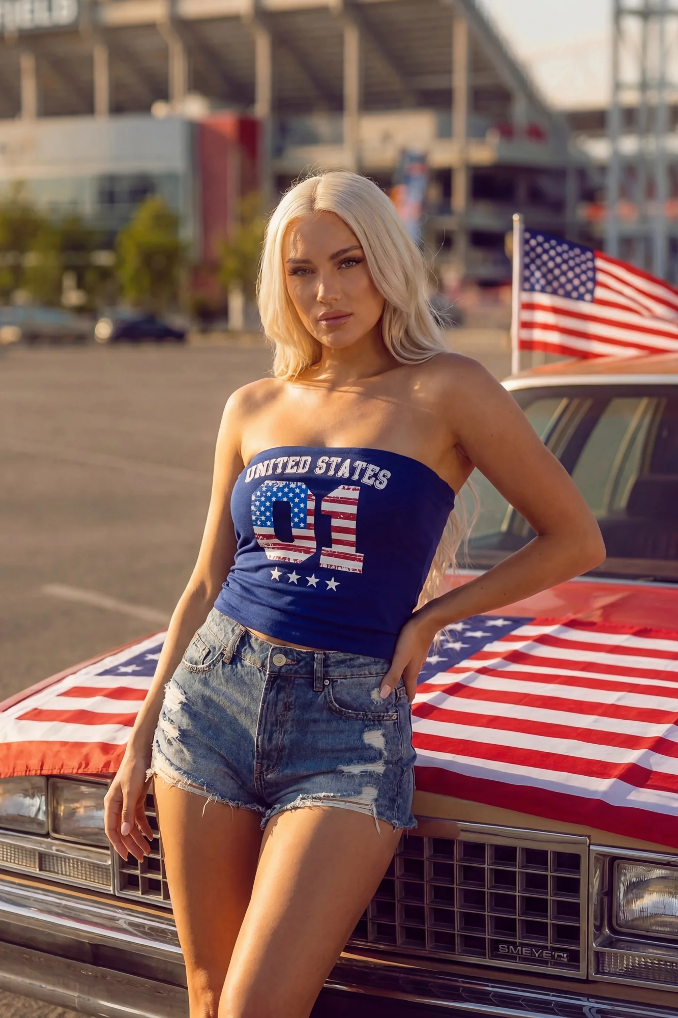 USA Graphic Tube Top - Image 13