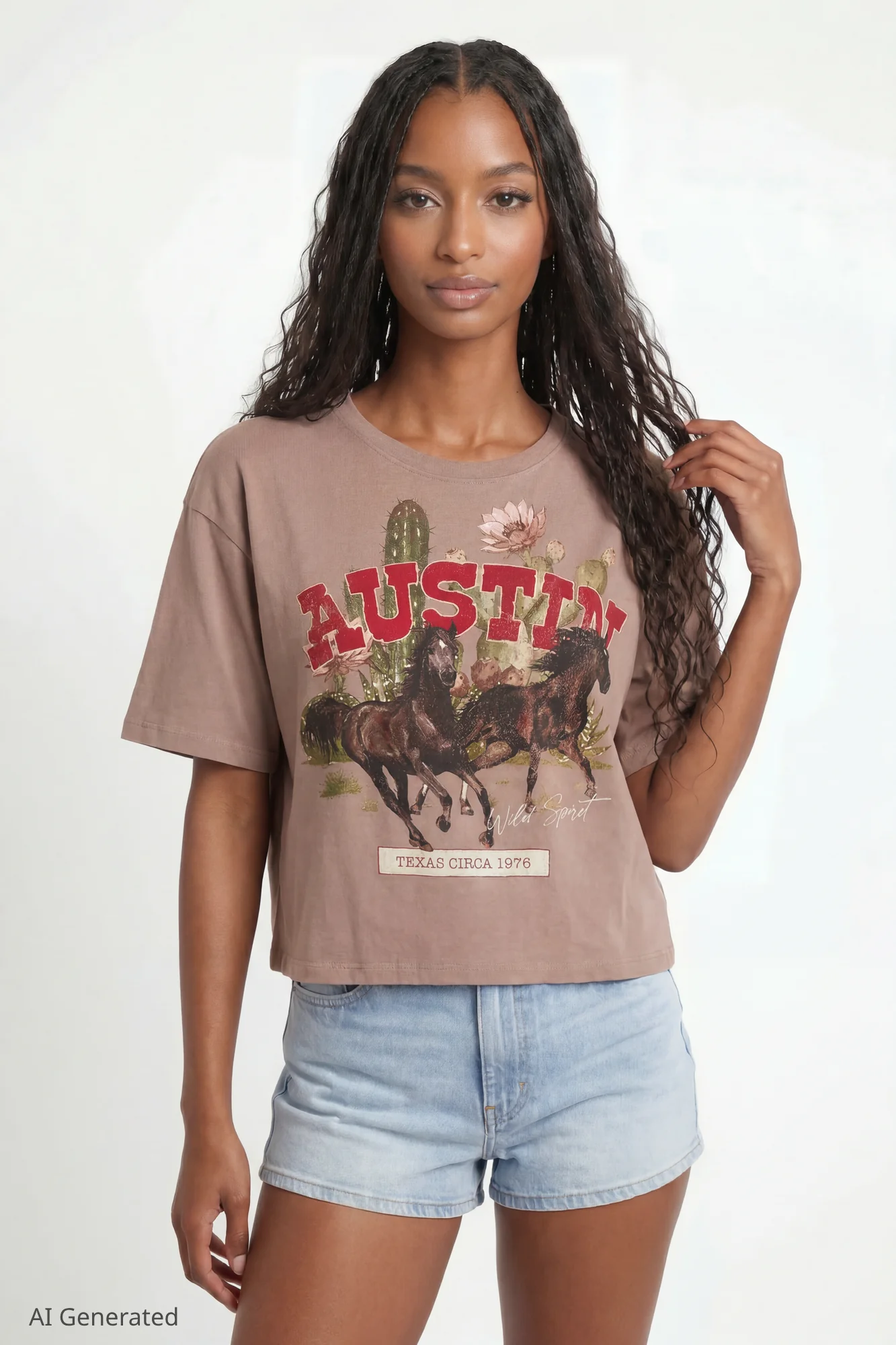 Destination Graphic Boyfriend T-Shirt - Image 11