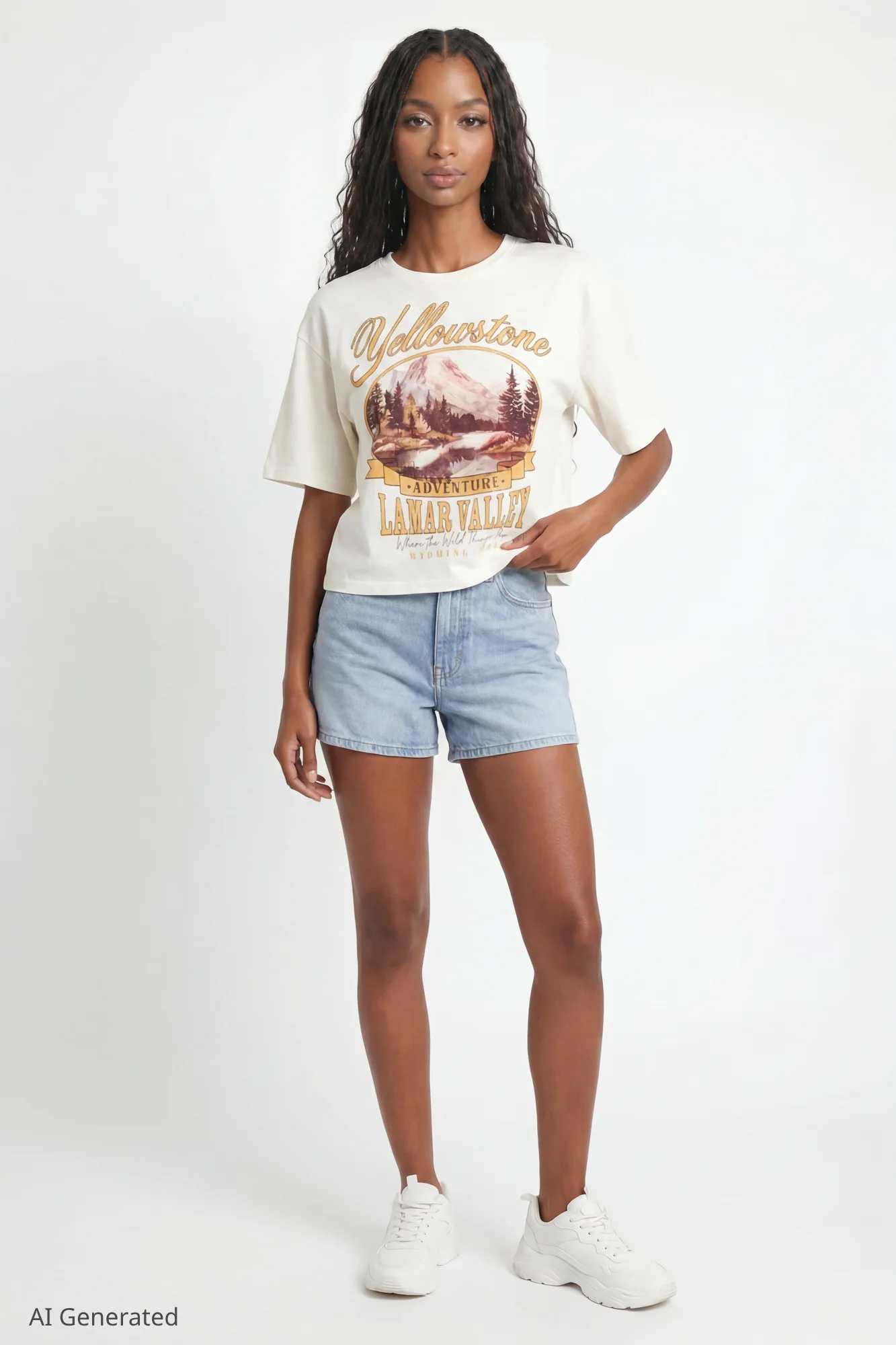 Destination Graphic Boyfriend T-Shirt - Image 22
