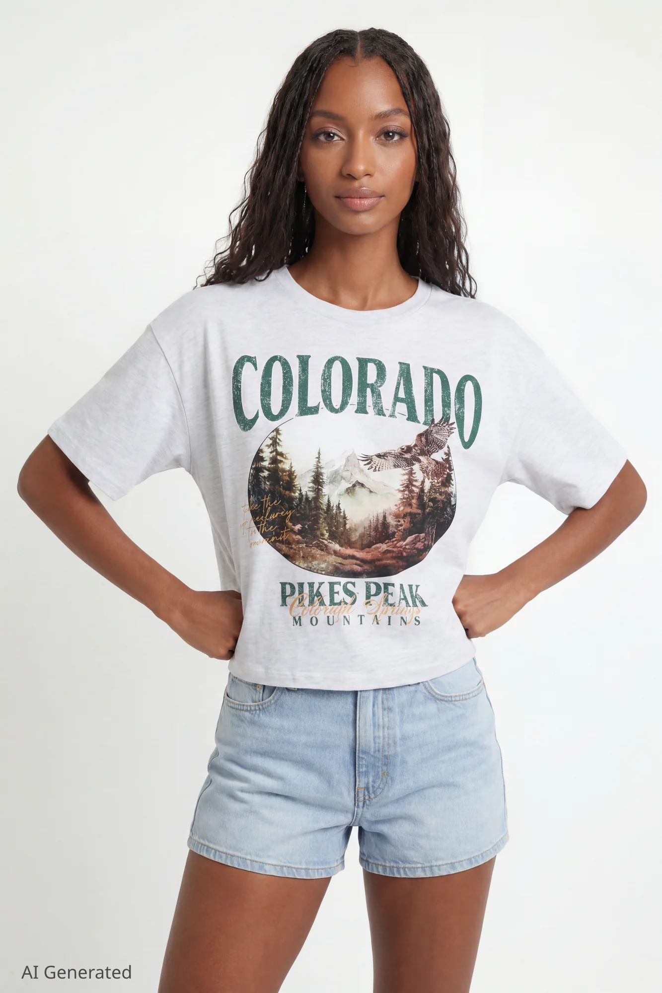 Destination Graphic Boyfriend T-Shirt - Image 6