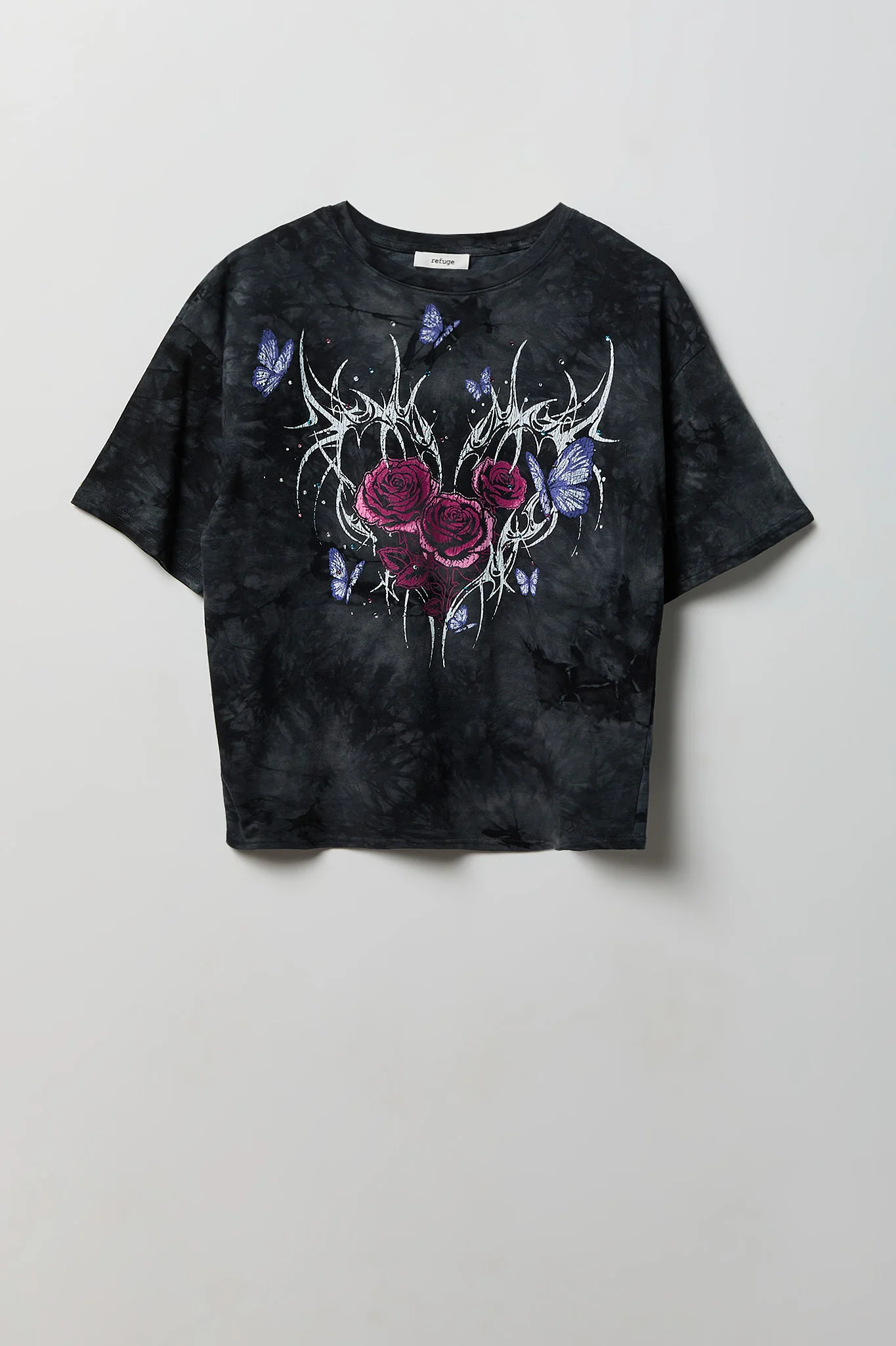 Tie Dye Graphic Boyfriend T-Shirt - Image 3