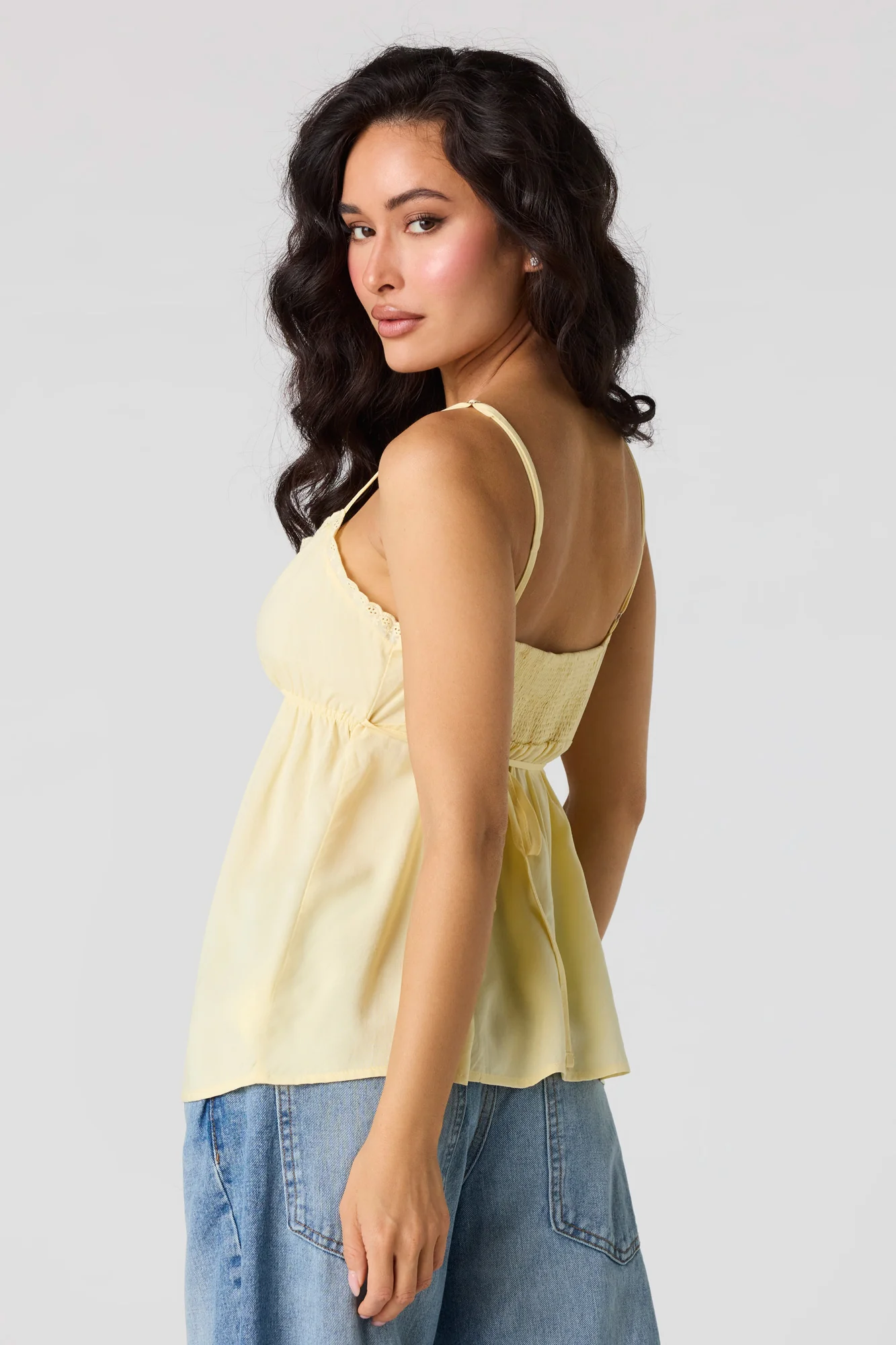 Lace Trim Babydoll Tank - Image 14