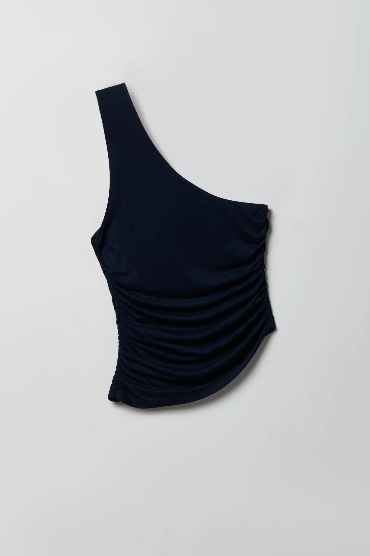 Ruched One Shoulder Top - Image 13