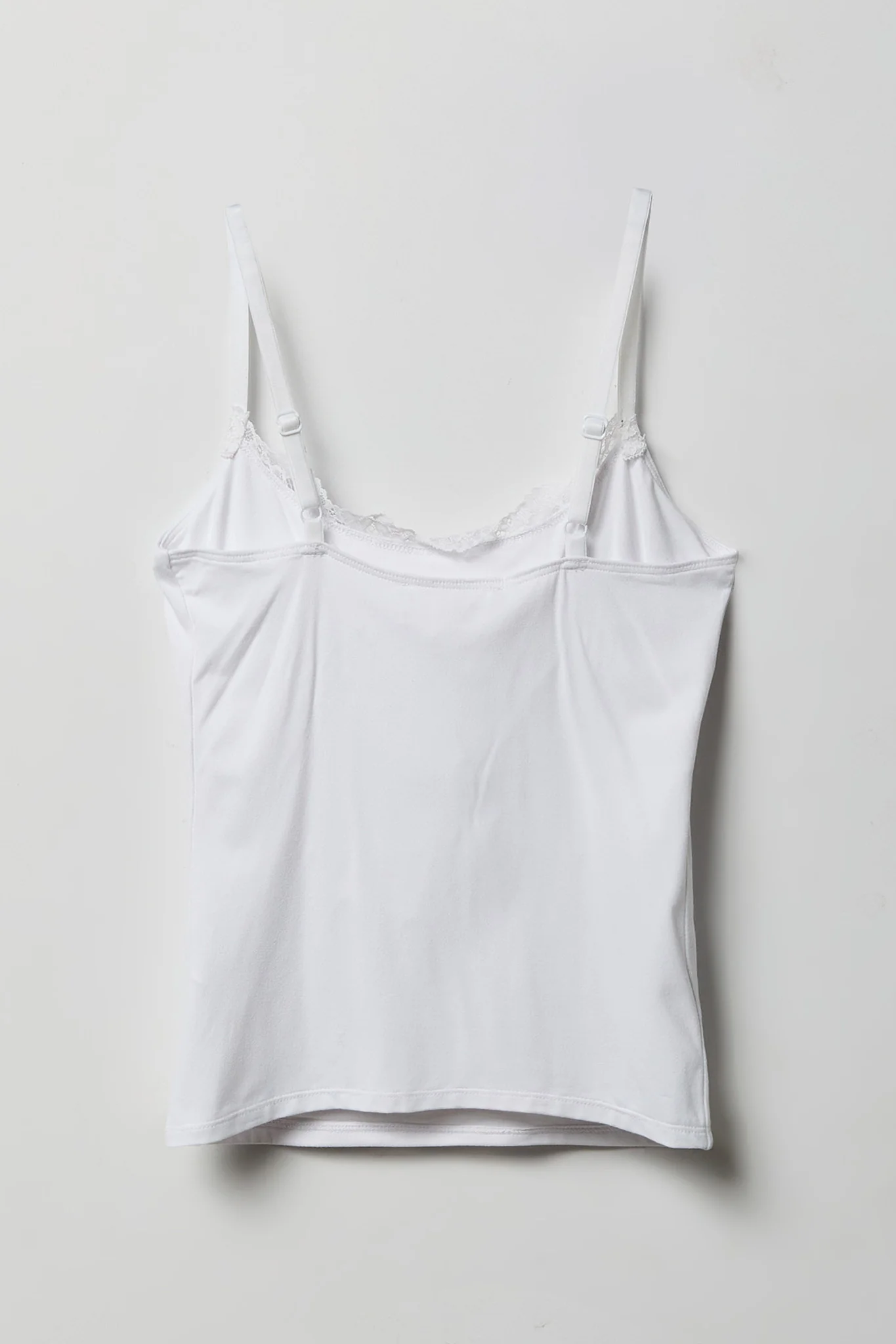 Luxe Heavy Contour Braless Lace Trim Tank - Image 15